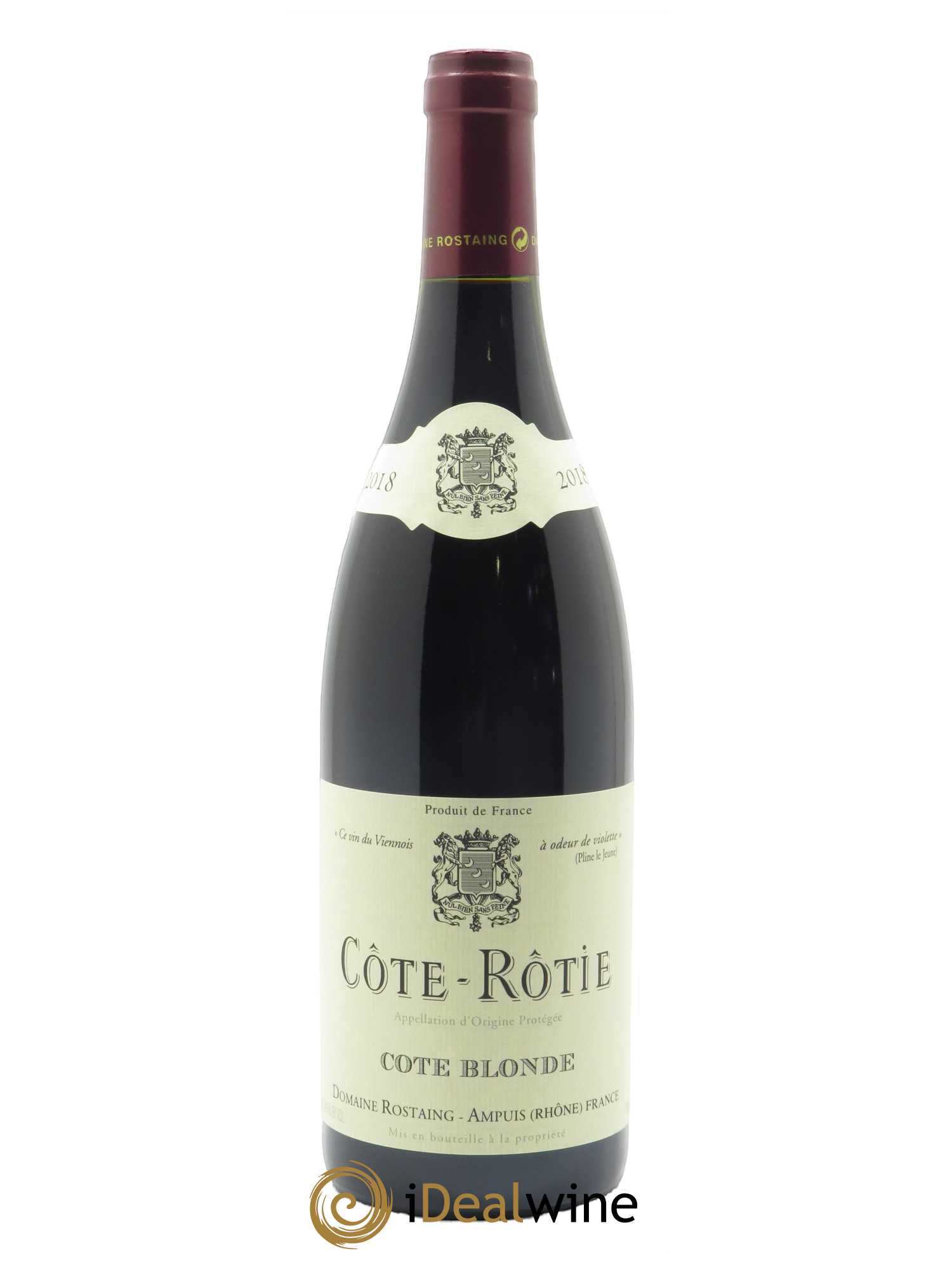 Côte-Rôtie Côte Blonde René Rostaing 2018 - Lot of 1 bottle - 0