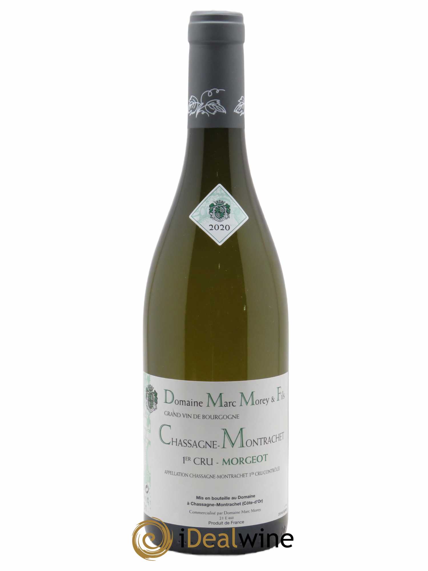 Chassagne-Montrachet 1er Cru Morgeot Marc Morey 2020 - Lot de 1 bouteille - 0