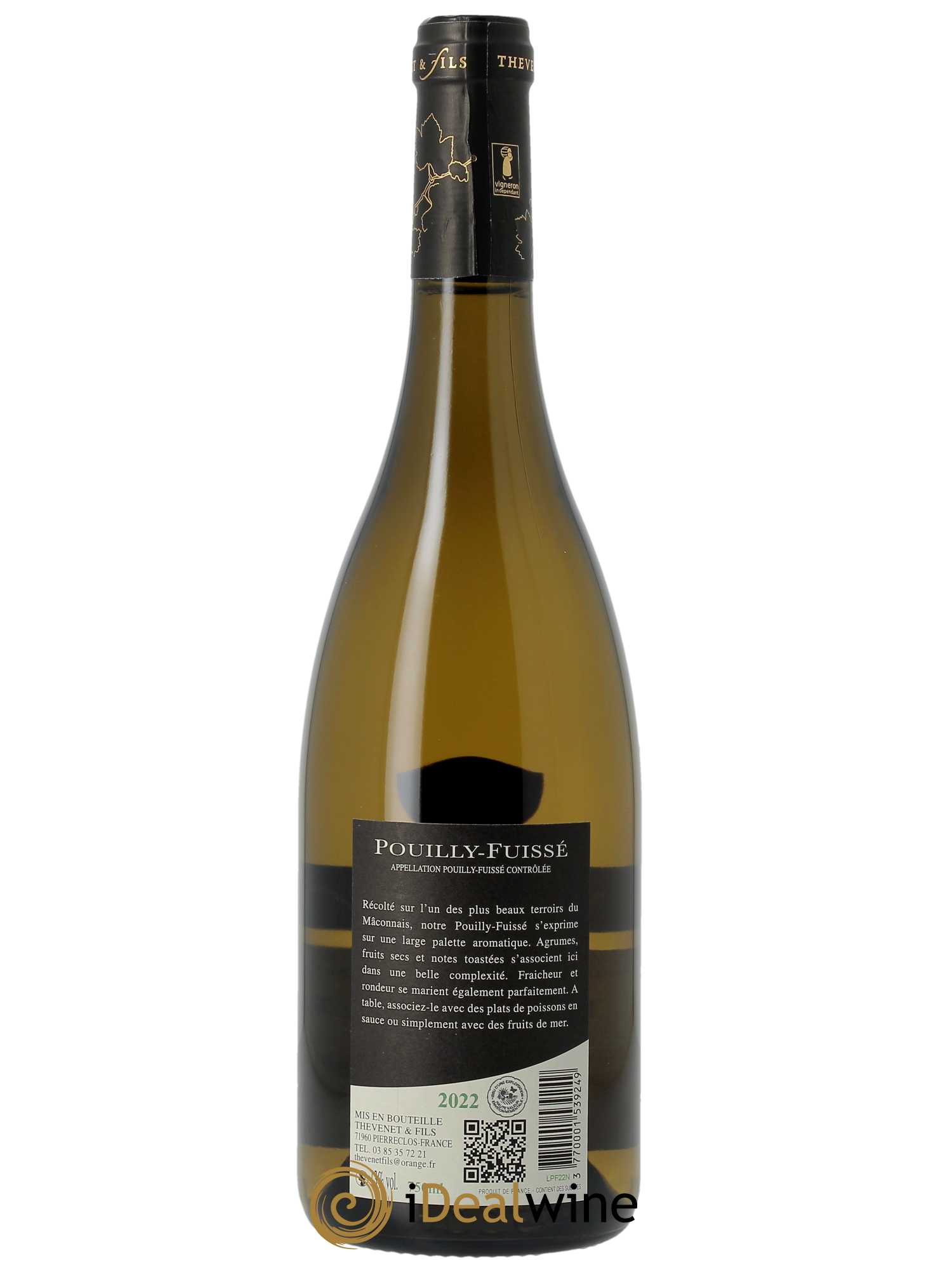 Pouilly-Fuissé Domaine de la Bongran (J.Thevenet) 2022 - Posten von 1 Flasche - 1