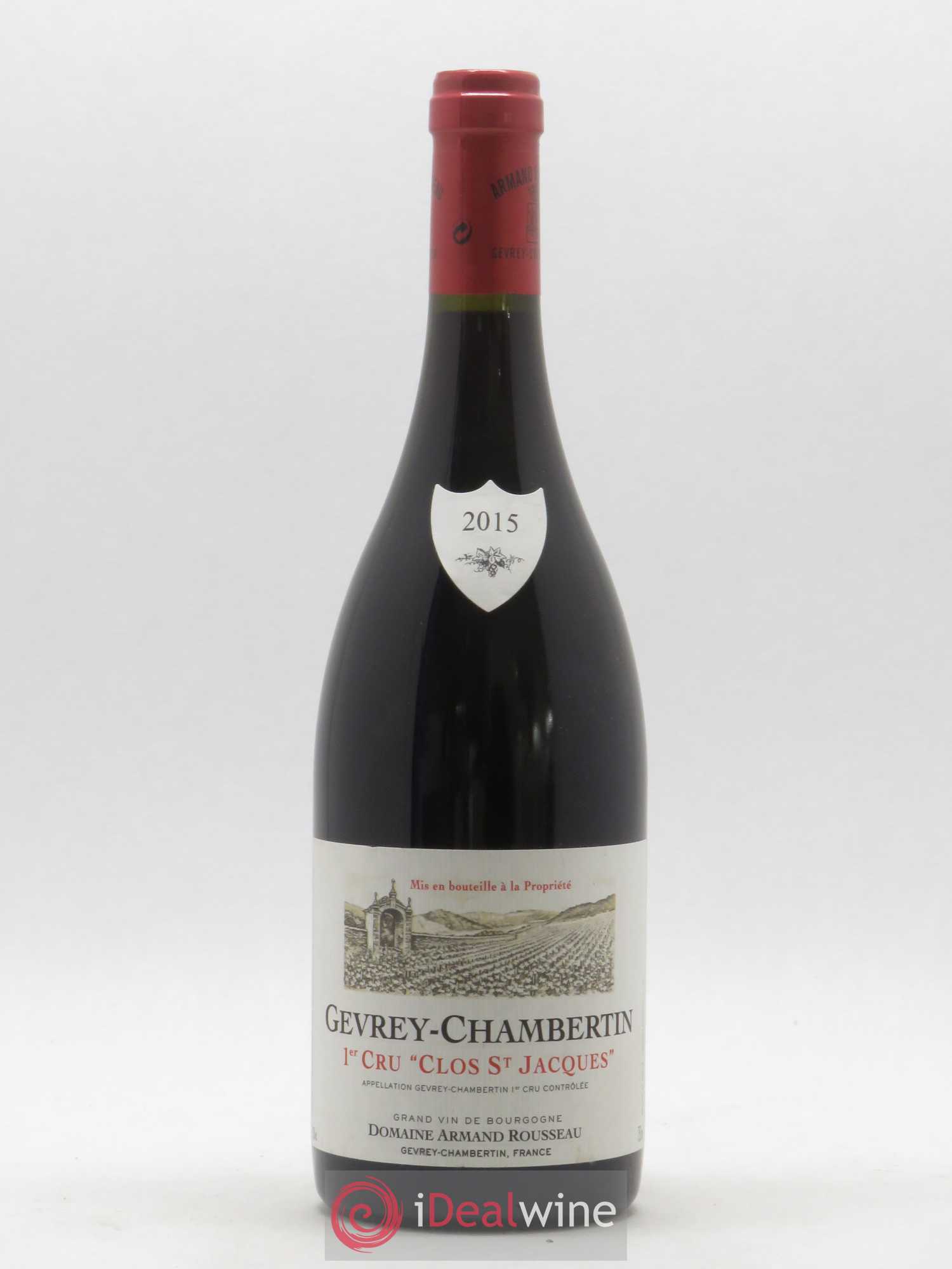 Gevrey-Chambertin 1er Cru Clos Saint-Jacques Armand Rousseau (Domaine) 2015 - Lot de 1 bouteille - 0