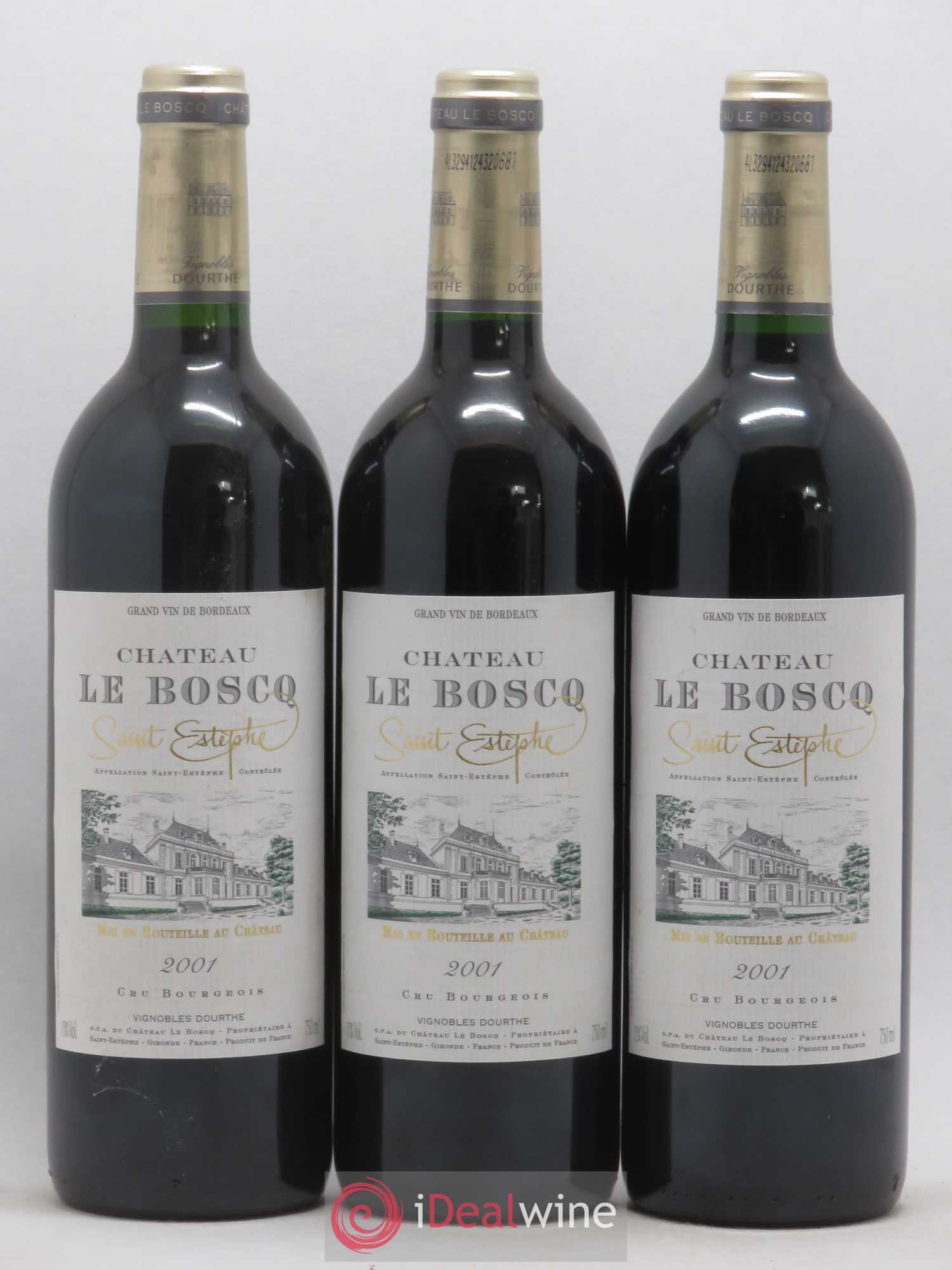 Château le Boscq Cru Bourgeois 2001 - Lot of 12 bottles - 2