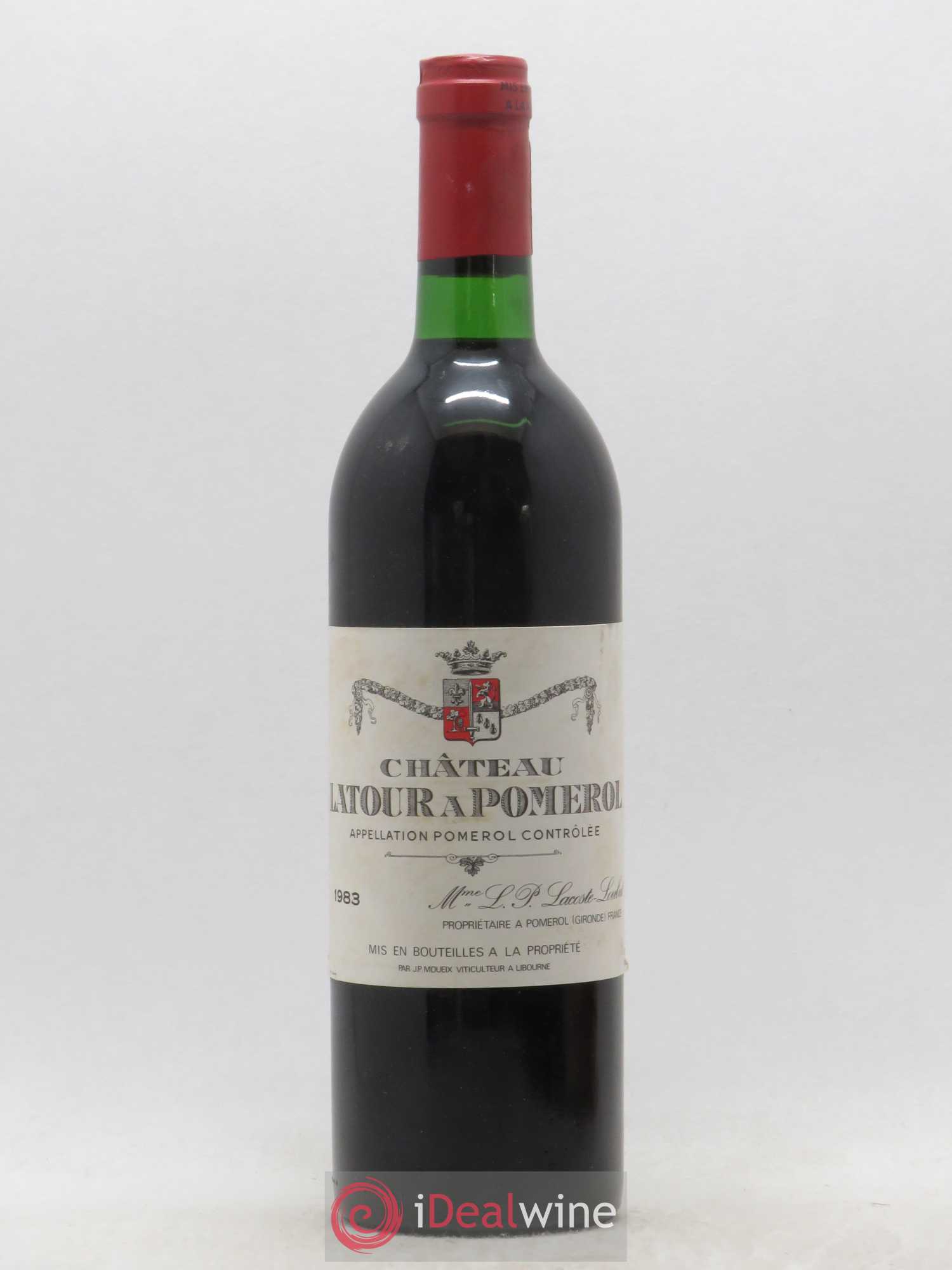 Château Latour à Pomerol 1983 - Lot de 1 bouteille - 0