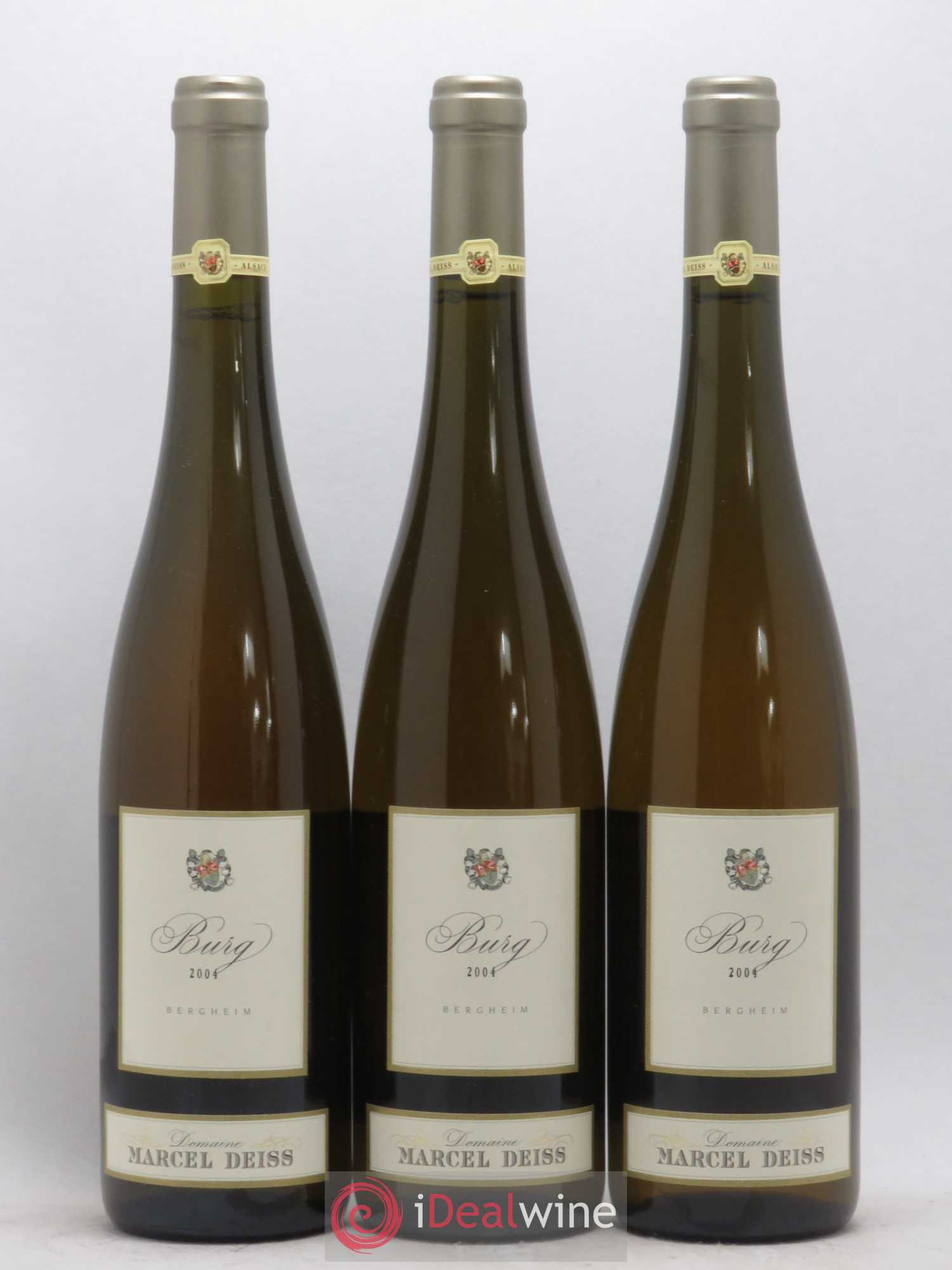 Alsace Burg Marcel Deiss (Domaine) 2004 - Lot of 3 bottles - 0