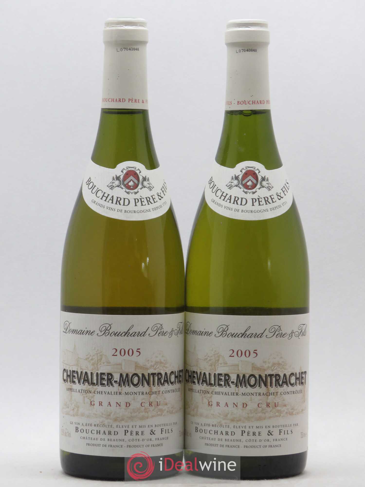 Chevalier-Montrachet Grand Cru Bouchard Père & Fils 2005 - Lot of 2 bottles - 0