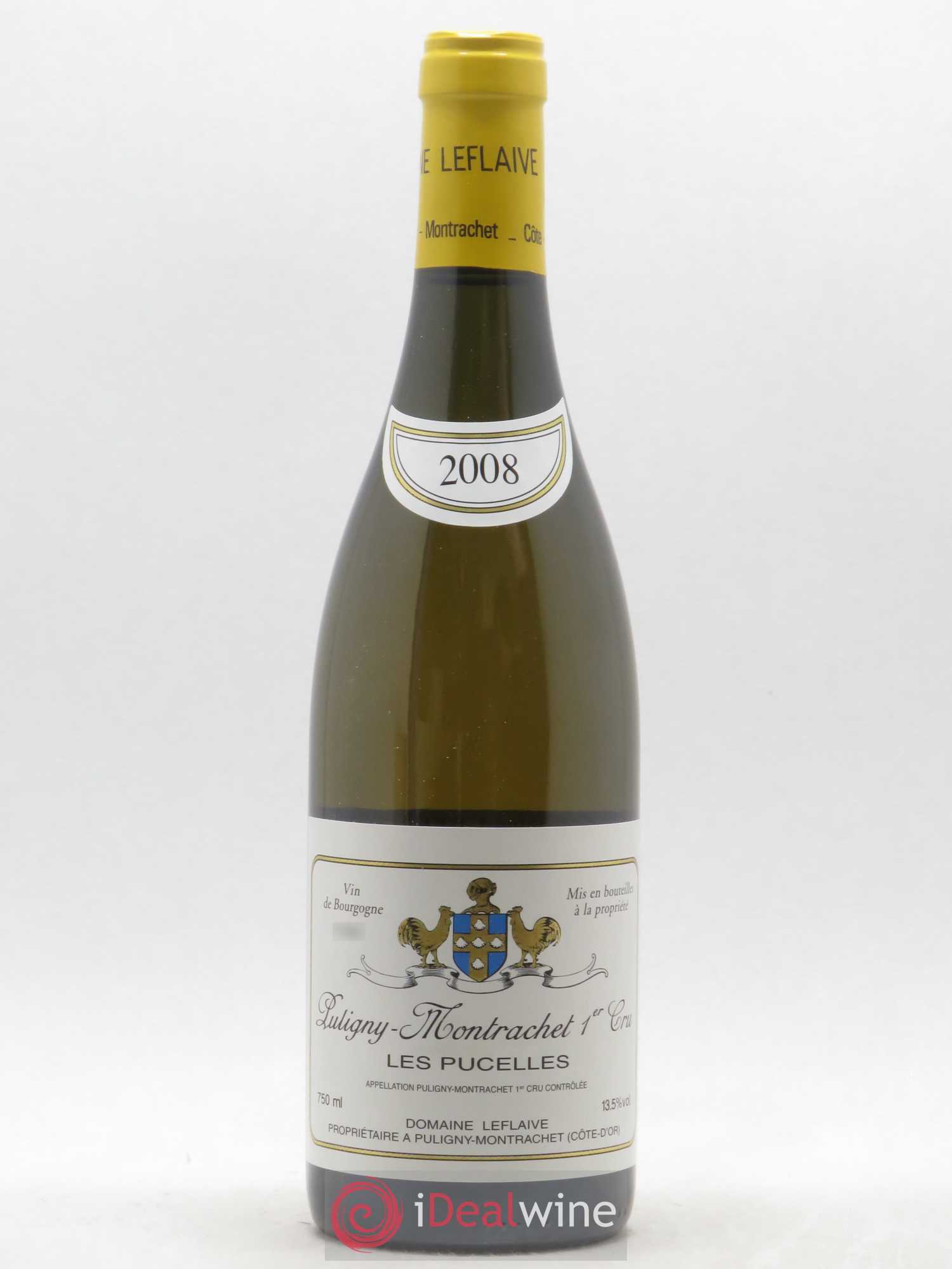 Puligny-Montrachet 1er Cru Les Pucelles Leflaive (Domaine) 2008 - Lot of 1 bottle - 0