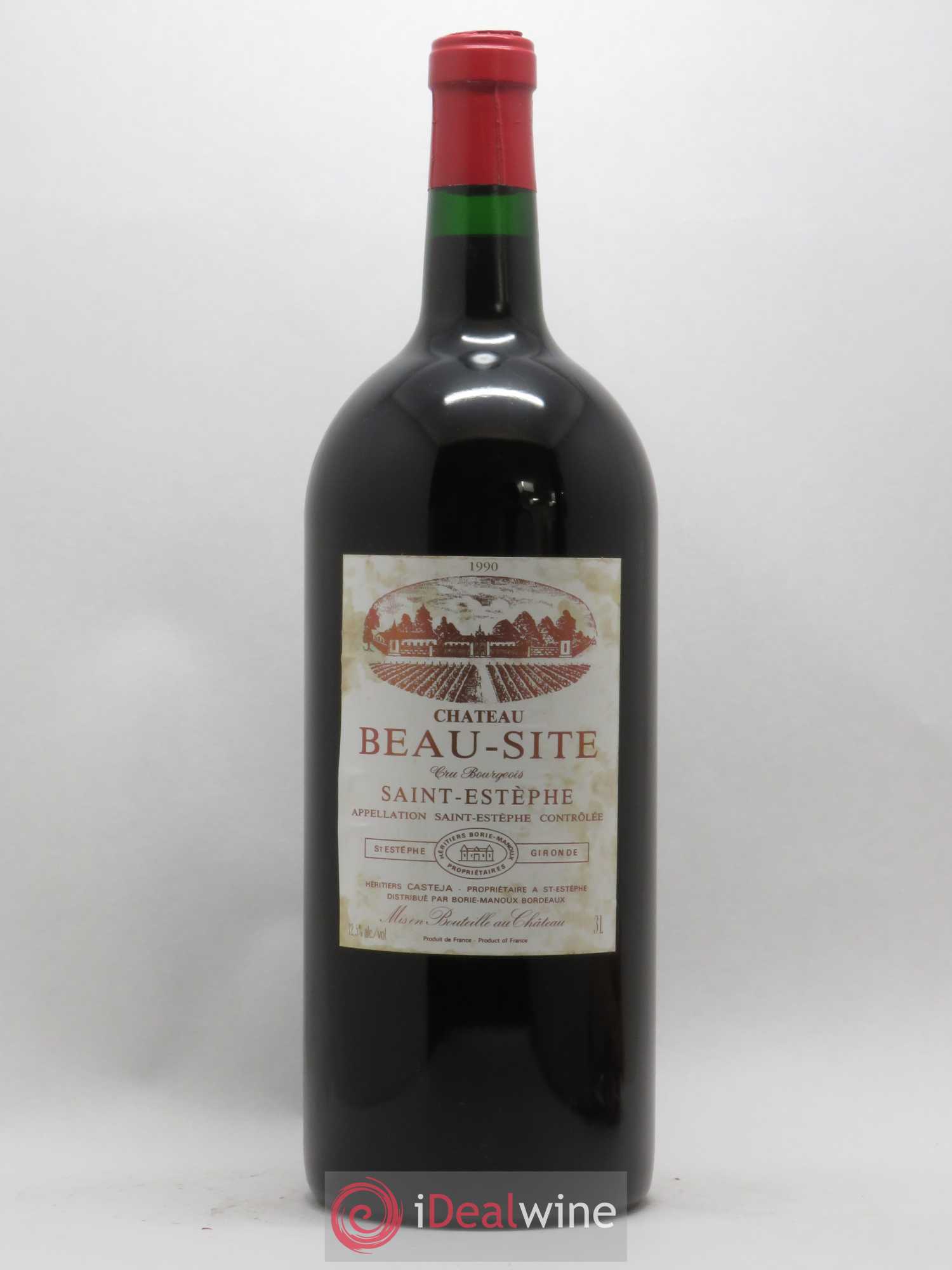 Château Beau Site Cru Bourgeois 1990 - Lot of 1 double magnum - 0