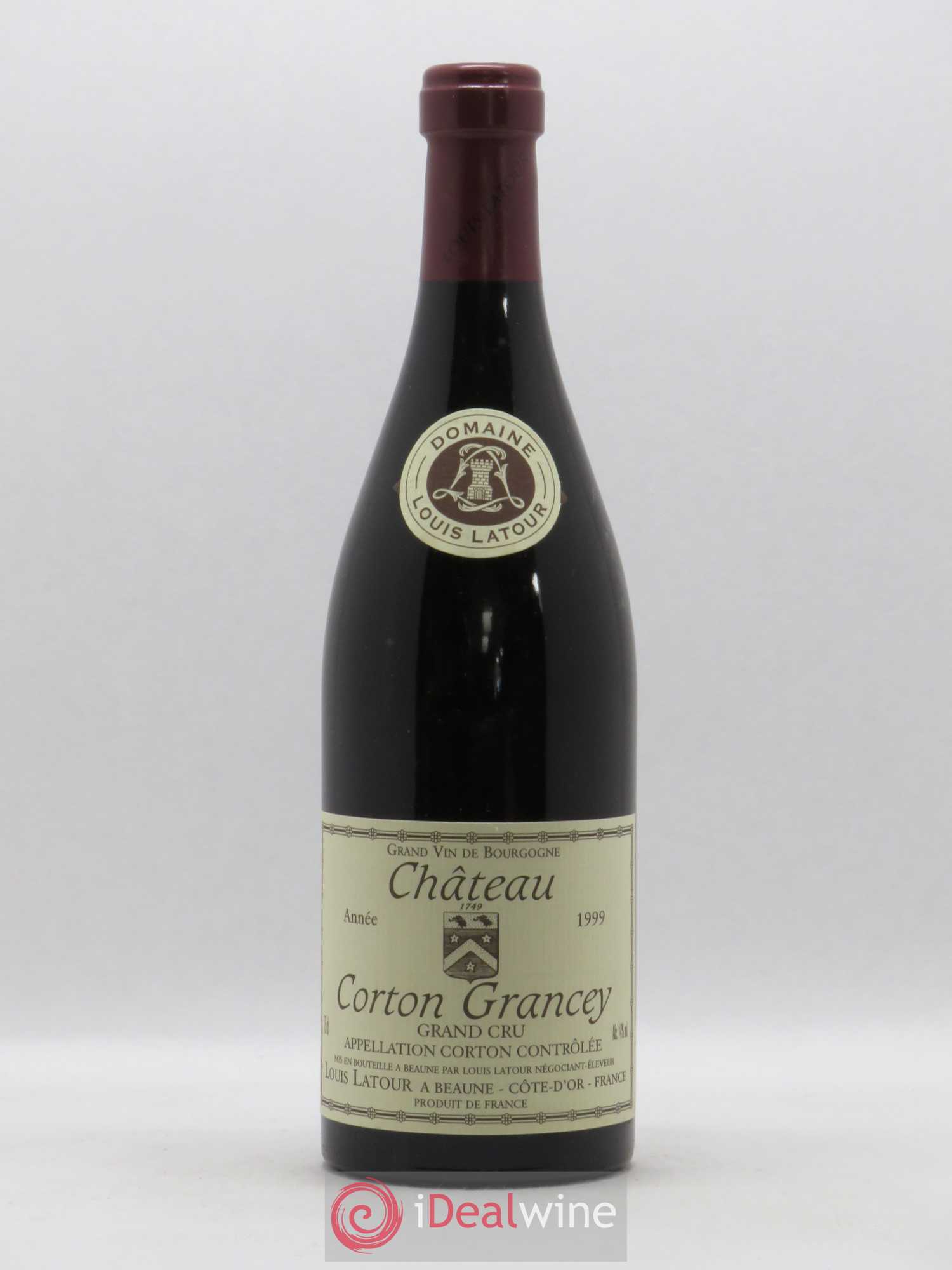 Corton Grand Cru Château Corton Grancey Louis Latour 1999 - Lot de 1 bouteille - 0