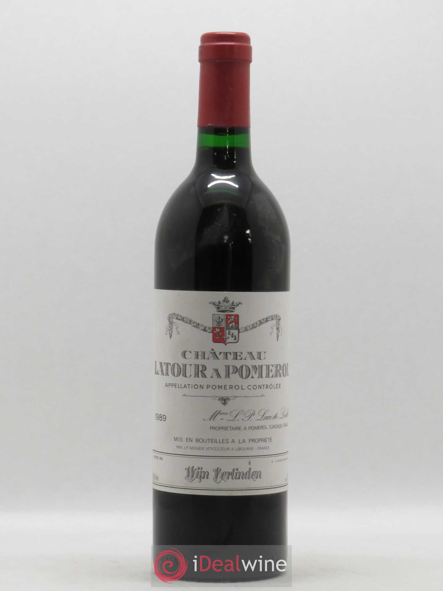 Château Latour à Pomerol 1989 - Lot de 1 bouteille - 0