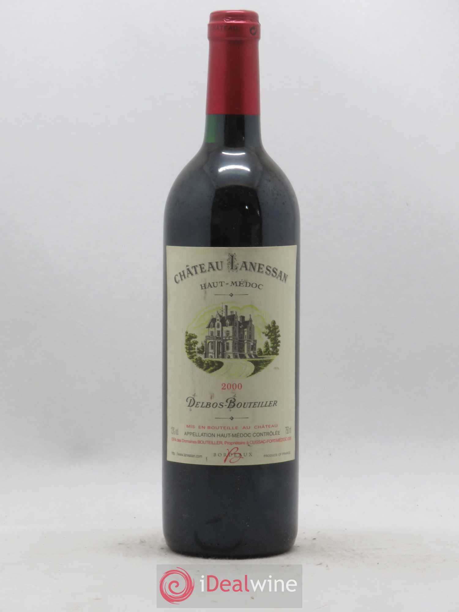 Château Lanessan Cru Bourgeois 2000 - Lot de 1 bouteille - 0