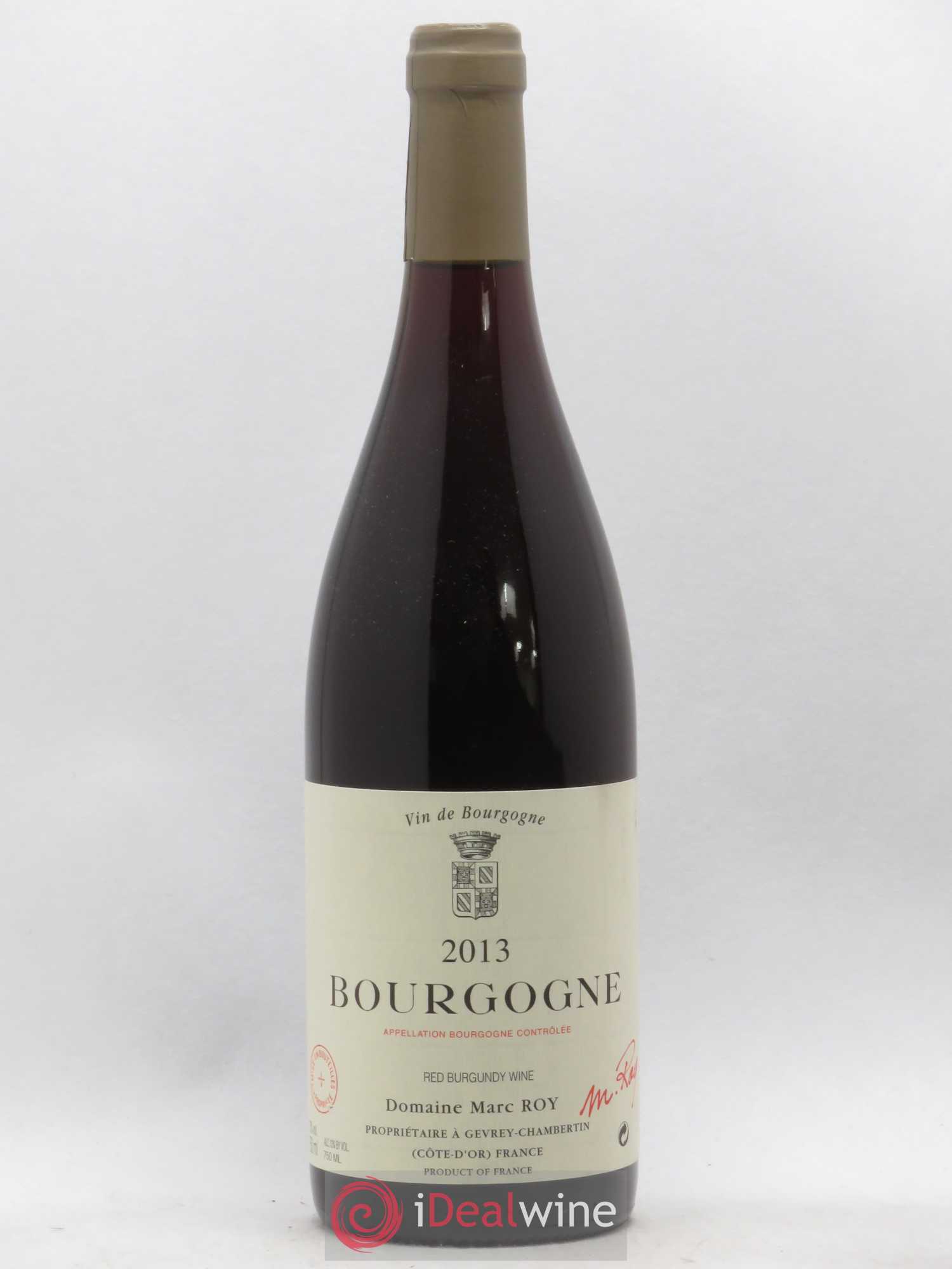 Bourgogne Domaine Marc Roy (no reserve) 2013 - Lot of 1 bottle - 0