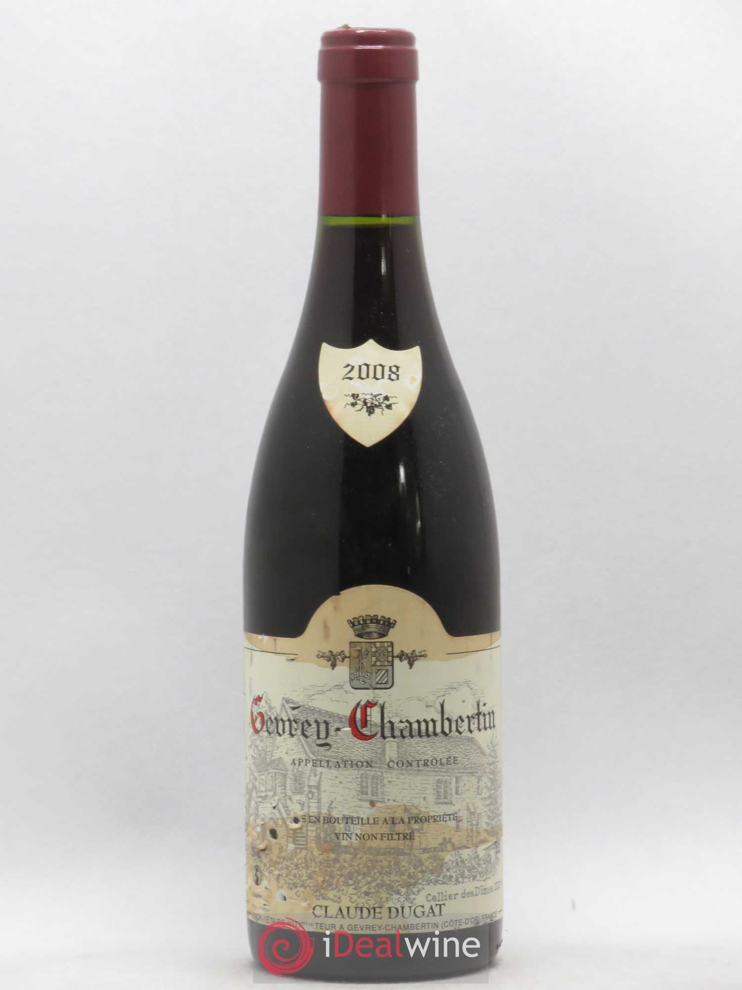 Gevrey-Chambertin Claude Dugat  (senza prezzo di riserva) 2008 - Lotto di 1 bottiglia - 0