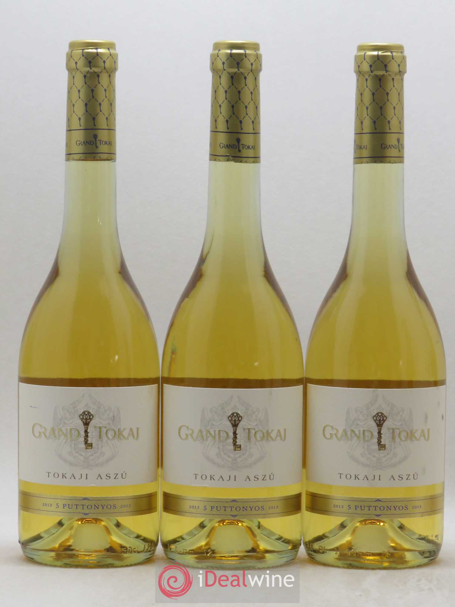 Tokaji Grand Tokaj 5 Puttonyos Aszu 50cl (sans prix de réserve) 2013 - Lot de 6 bouteilles - 1