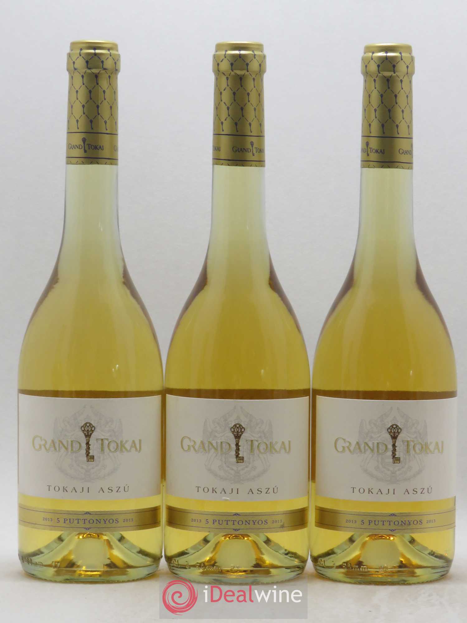 Tokaji Grand Tokaj 5 Puttonyos Aszu 50cl (sans prix de réserve) 2013 - Lot de 6 bouteilles - 2