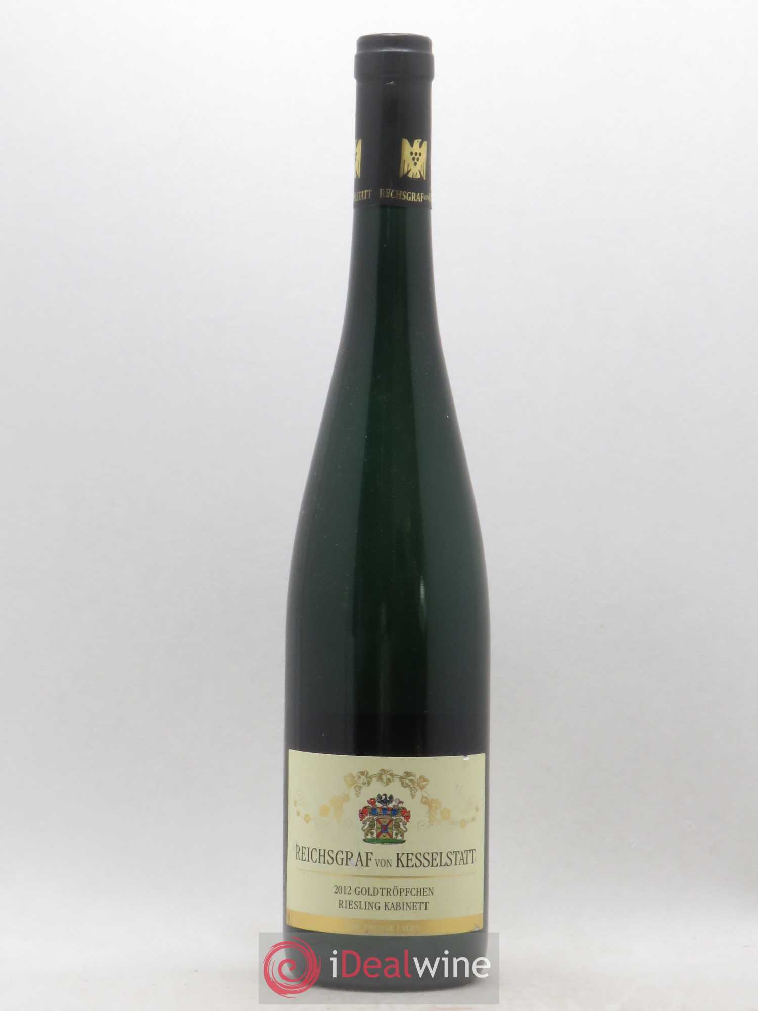 Riesling Reichsgraf von Kesselstatt Piesporter Goldtropfchen Riesling Kabinett Grosse Lage (no reserve) 2012 - Lot of 1 bottle - 0