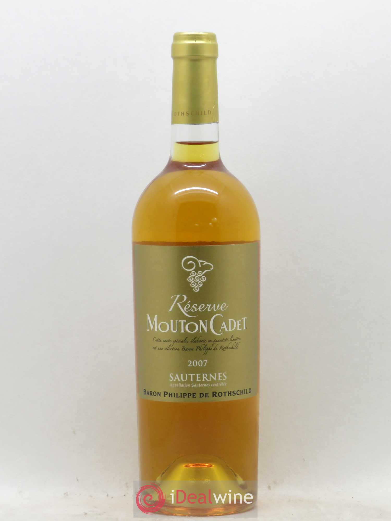 Sauternes Reserve Mouton Cadet (sans prix de réserve) 2007 - Lot de 1 bouteille - 0