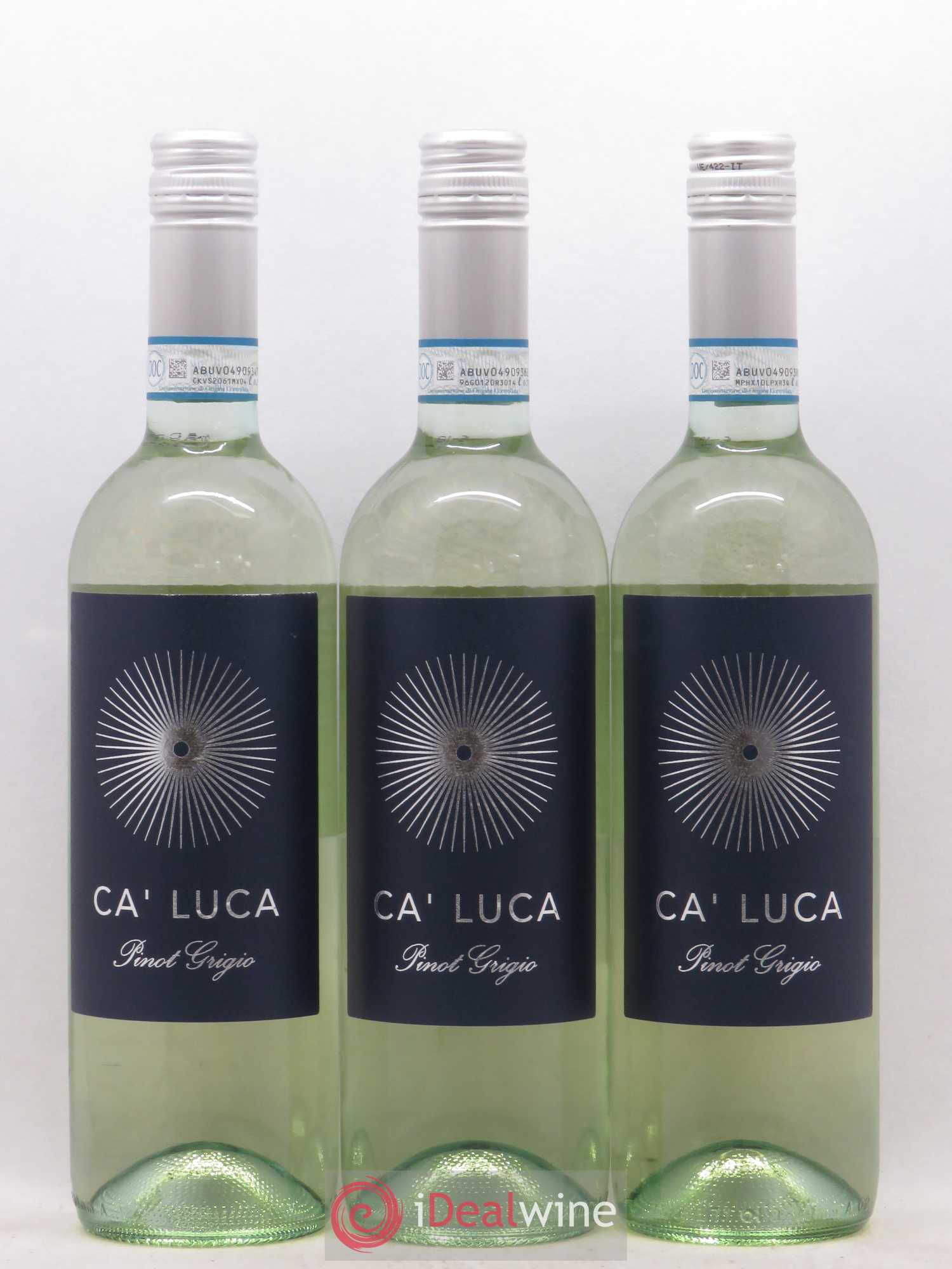 Italie Ca'Luca Pinot Grigio (no reserve) 2019 - Lot of 12 bottles - 3