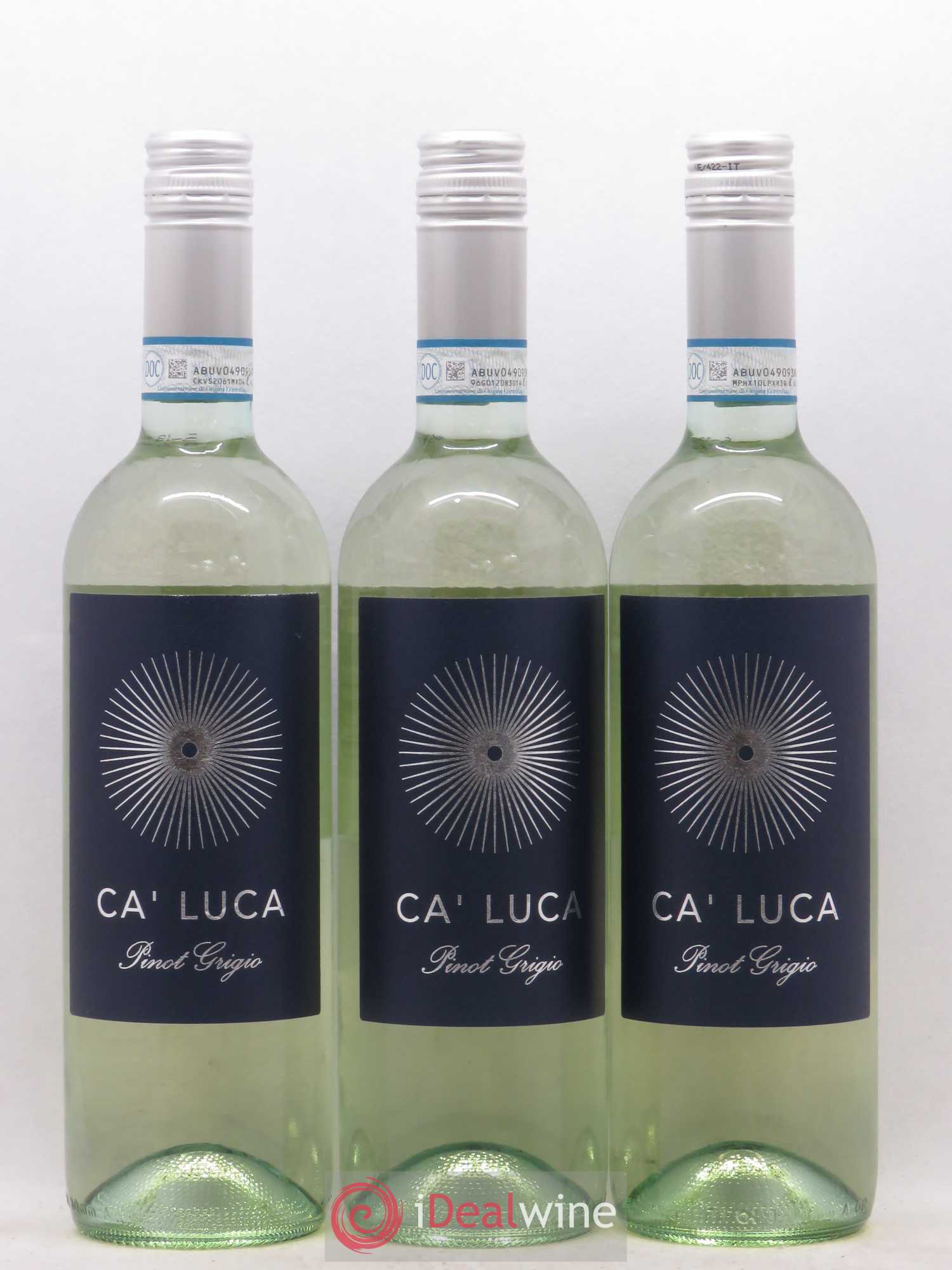 Italie Ca'Luca Pinot Grigio (no reserve) 2019 - Lot of 12 bottles - 7