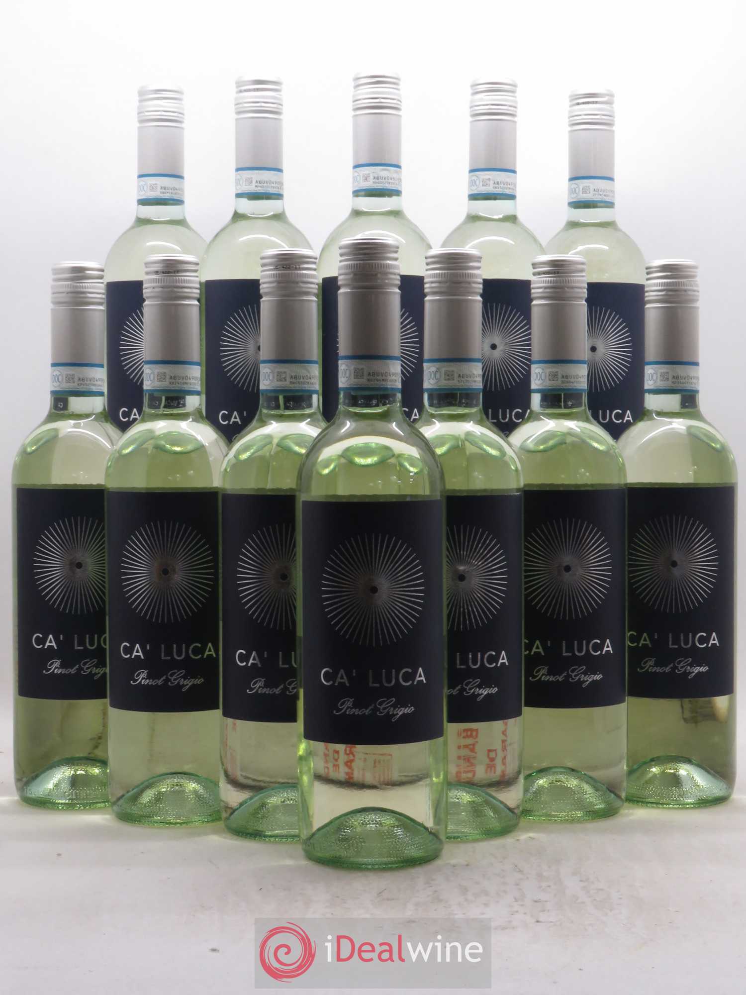 Italie Ca'Luca Pinot Grigio (no reserve) 2019 - Lot of 12 bottles - 0