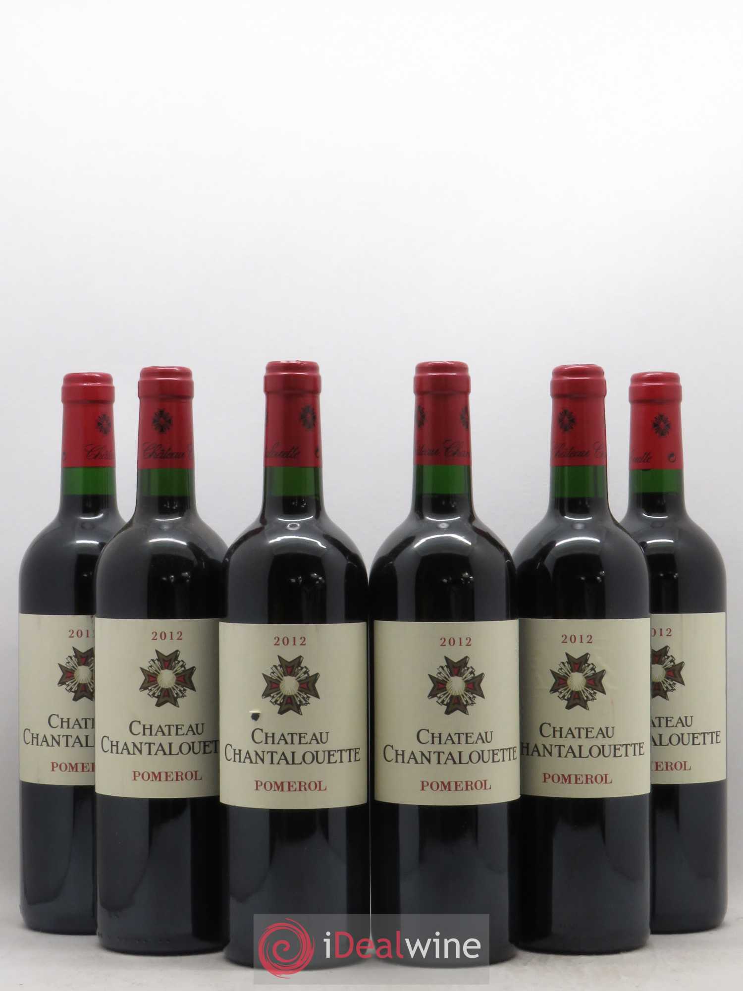 Pomerol Chateau Chantalouette (sans prix de réserve) 2012 - Lot de 6 bouteilles - 0