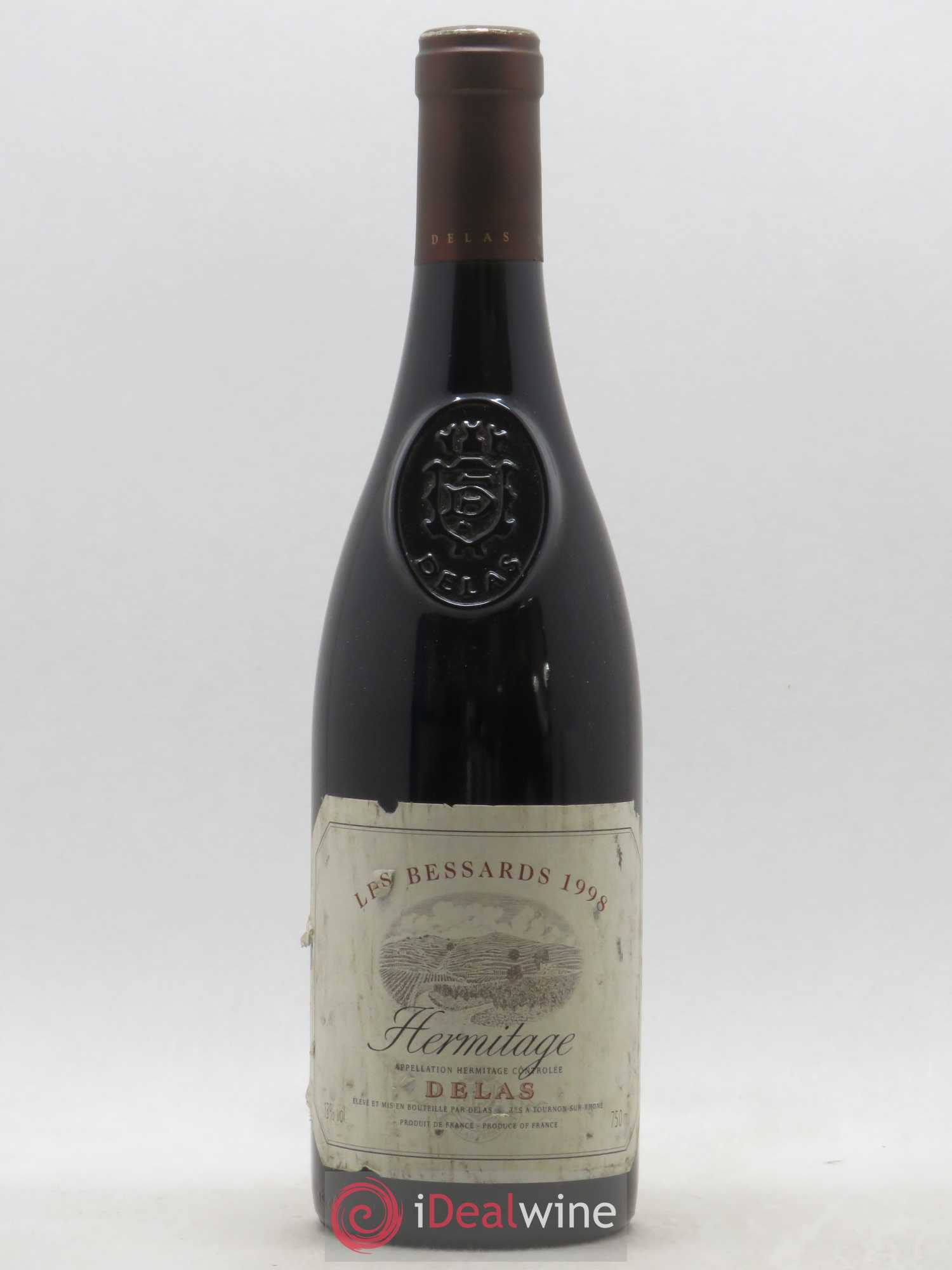 Hermitage Les Bessards Delas Frères  (senza prezzo di riserva) 1998 - Lotto di 1 bottiglia - 0