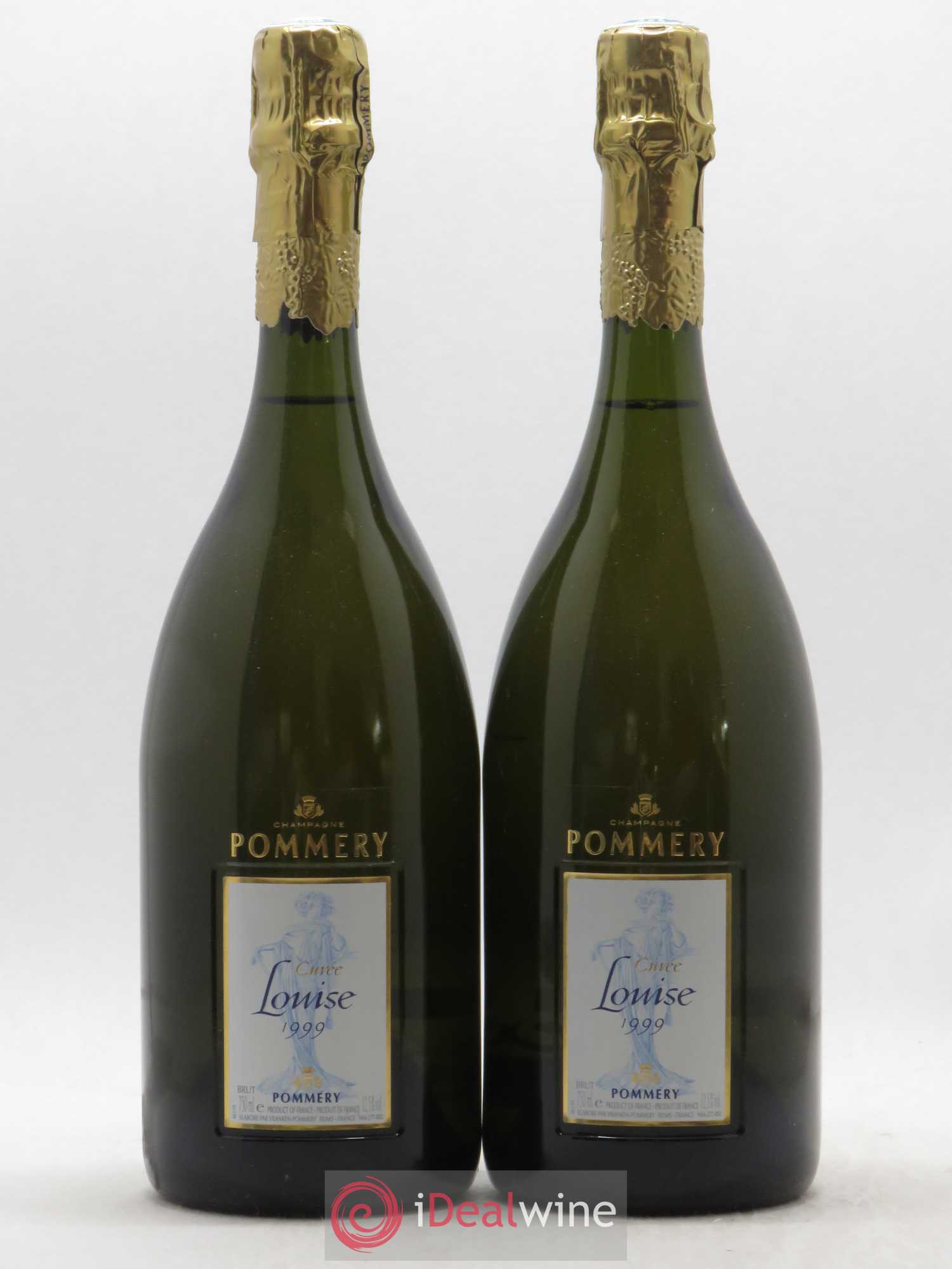 Cuvée Louise Pommery 1999 - Lot de 2 bouteilles - 0