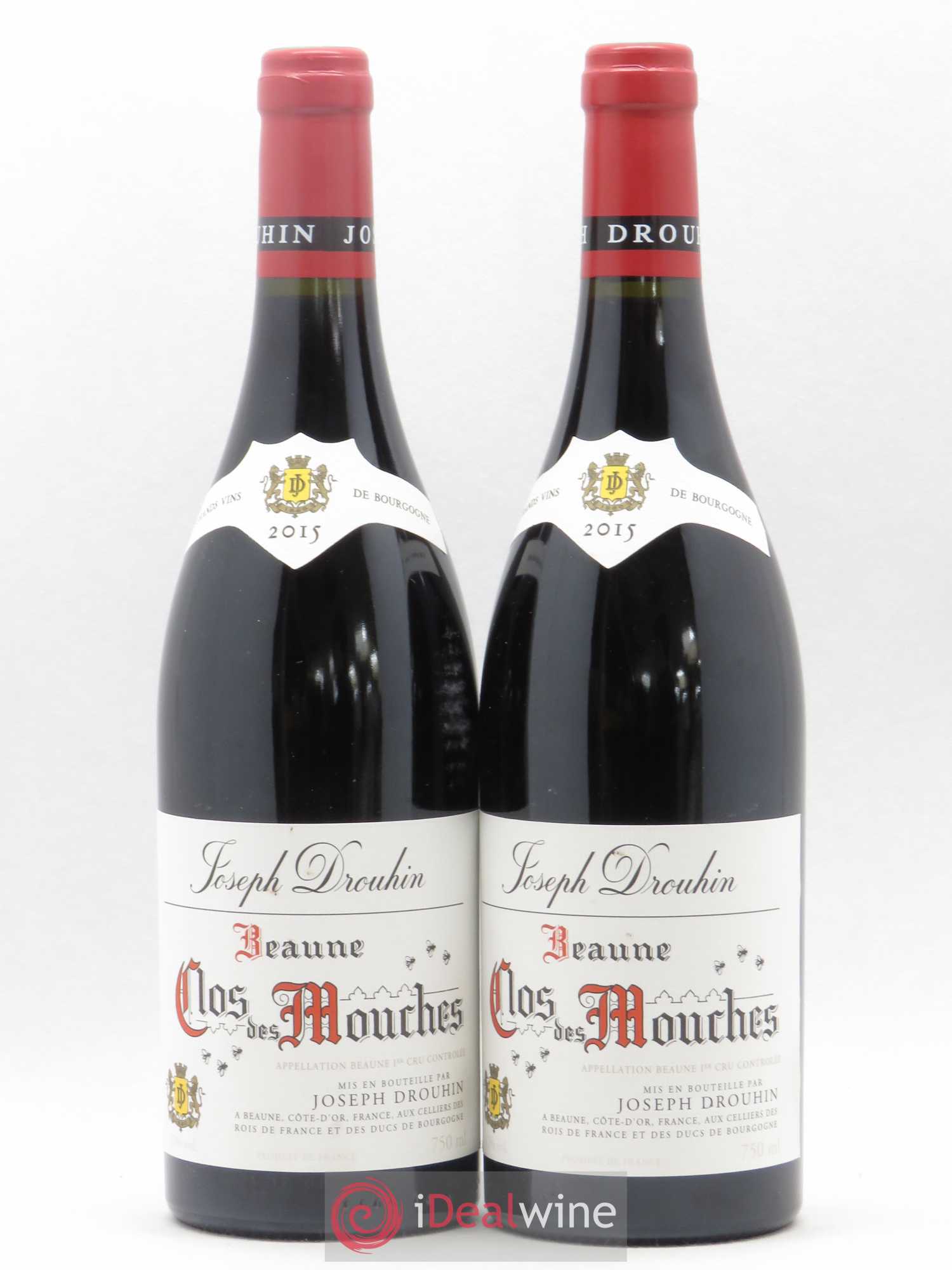 Beaune 1er Cru Clos des Mouches Joseph Drouhin 2015 - Lot of 2 bottles - 0