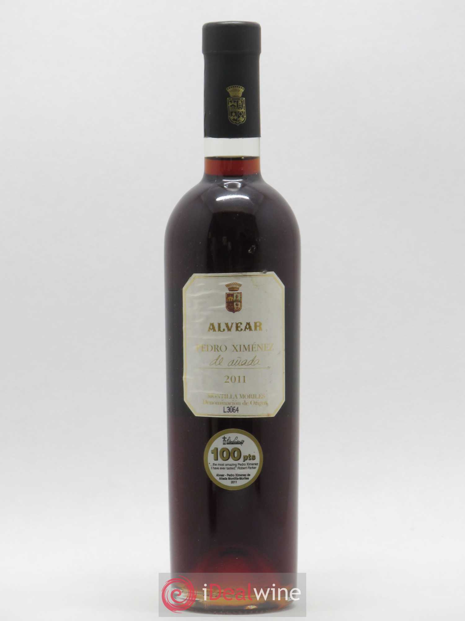 Montilla Moriles Pedro Ximenez de Anada Alvear 50cl 2011 - Posten von 1 Flasche - 0