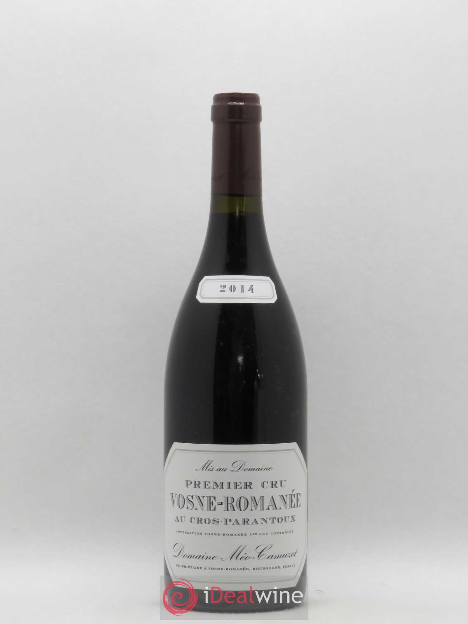 Vosne-Romanée 1er Cru Au Cros Parantoux Méo-Camuzet (Domaine) 2014 - Lot of 1 bottle - 0