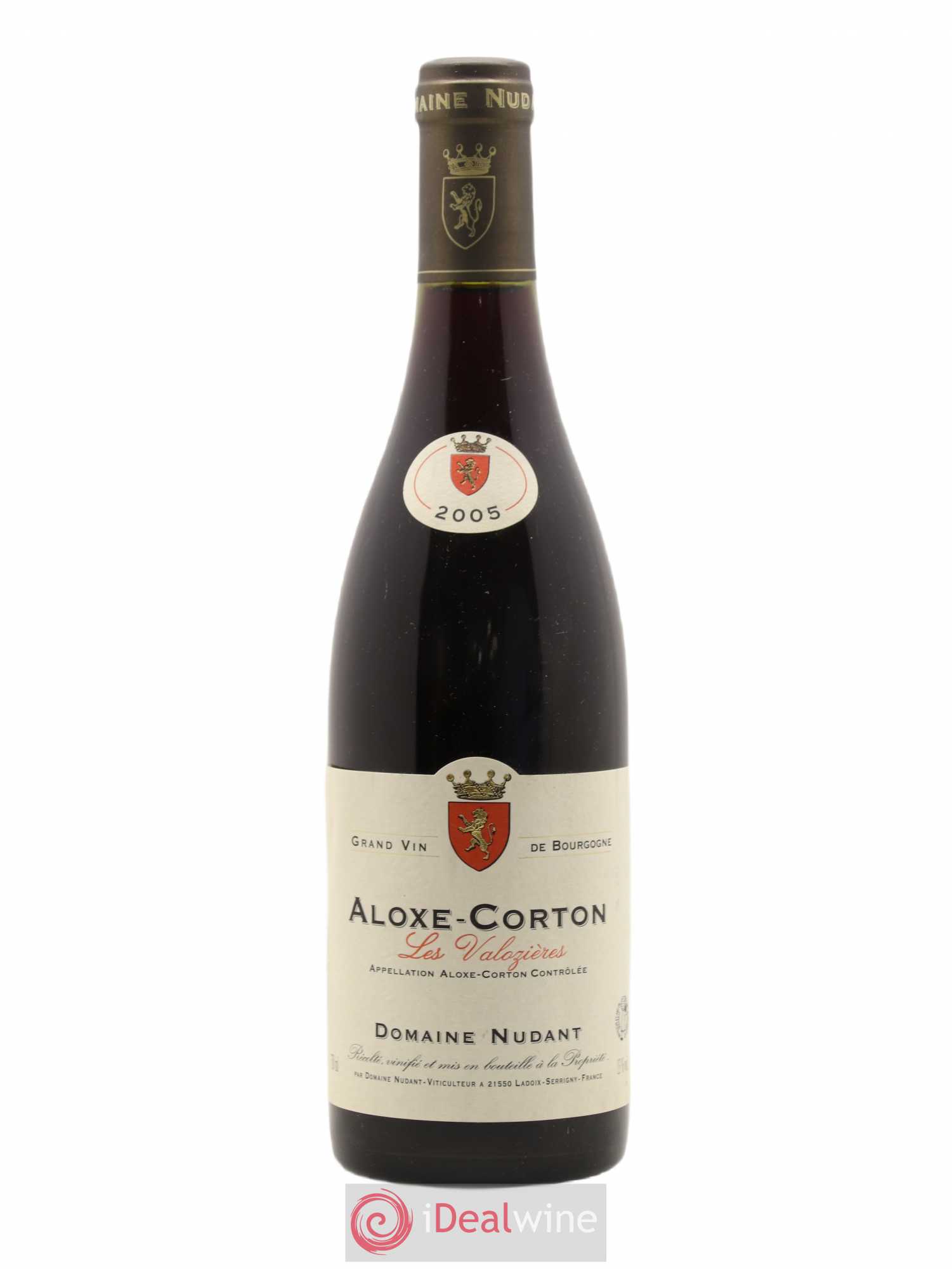 Aloxe-Corton Les Valozières domaine Nudant 2005 - Lot de 1 bouteille - 0