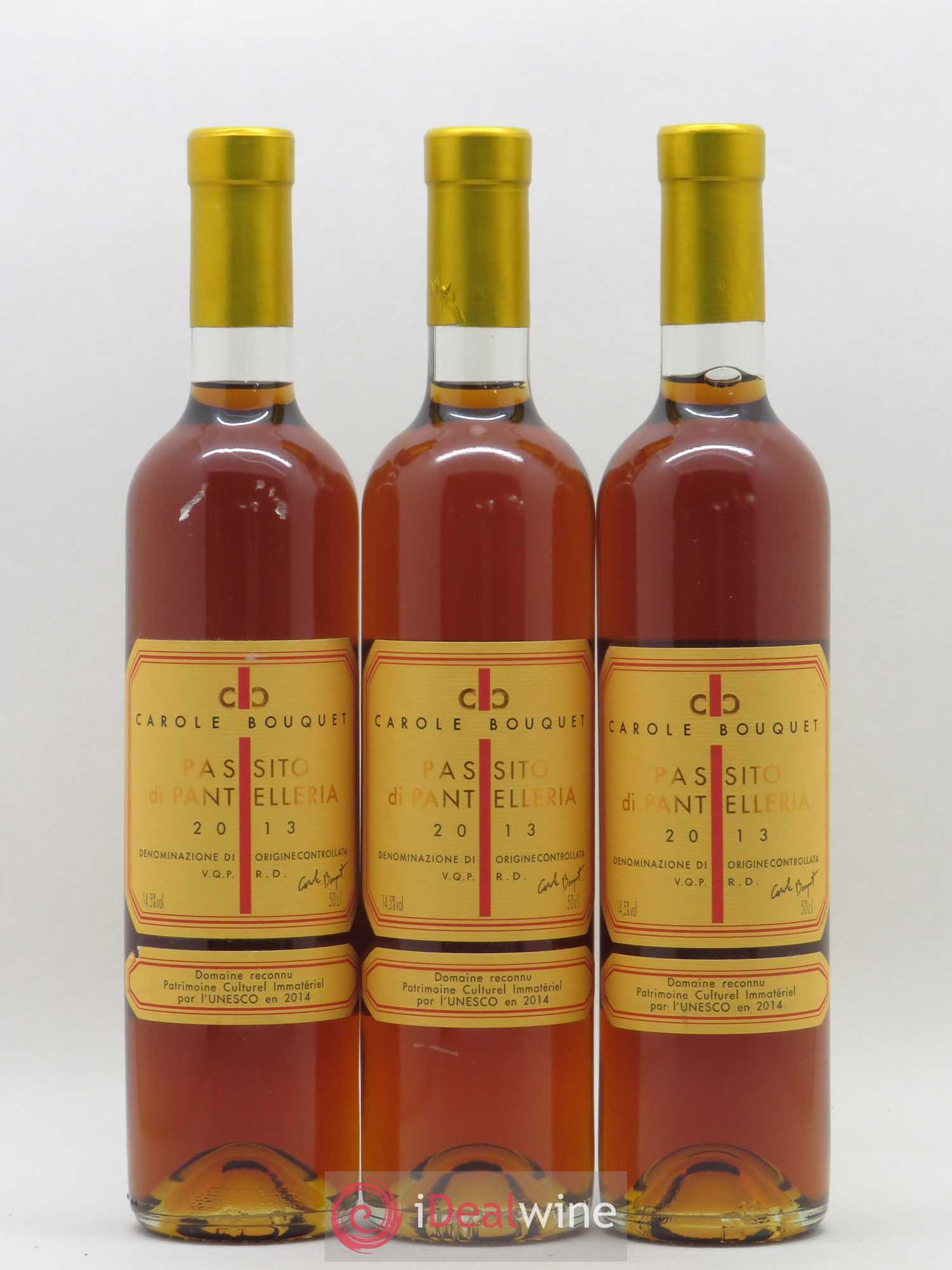 Passito di Pantelleria DOC 50cl 2013 - Lot de 3 bouteilles - 0