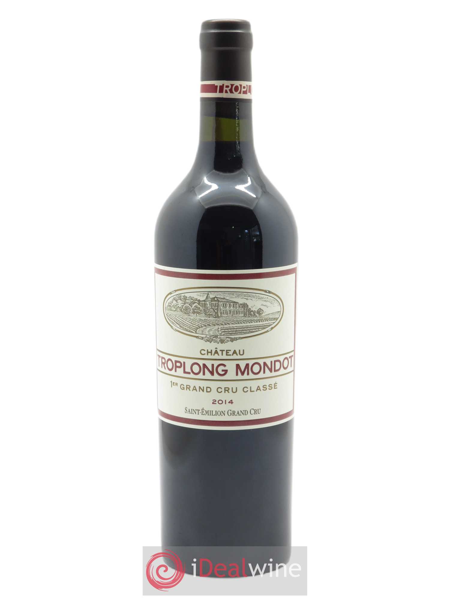 Château Troplong Mondot 1er Grand Cru Classé B (CBO à partir de 12 bts) 2014 - Lot de 1 bouteille - 0