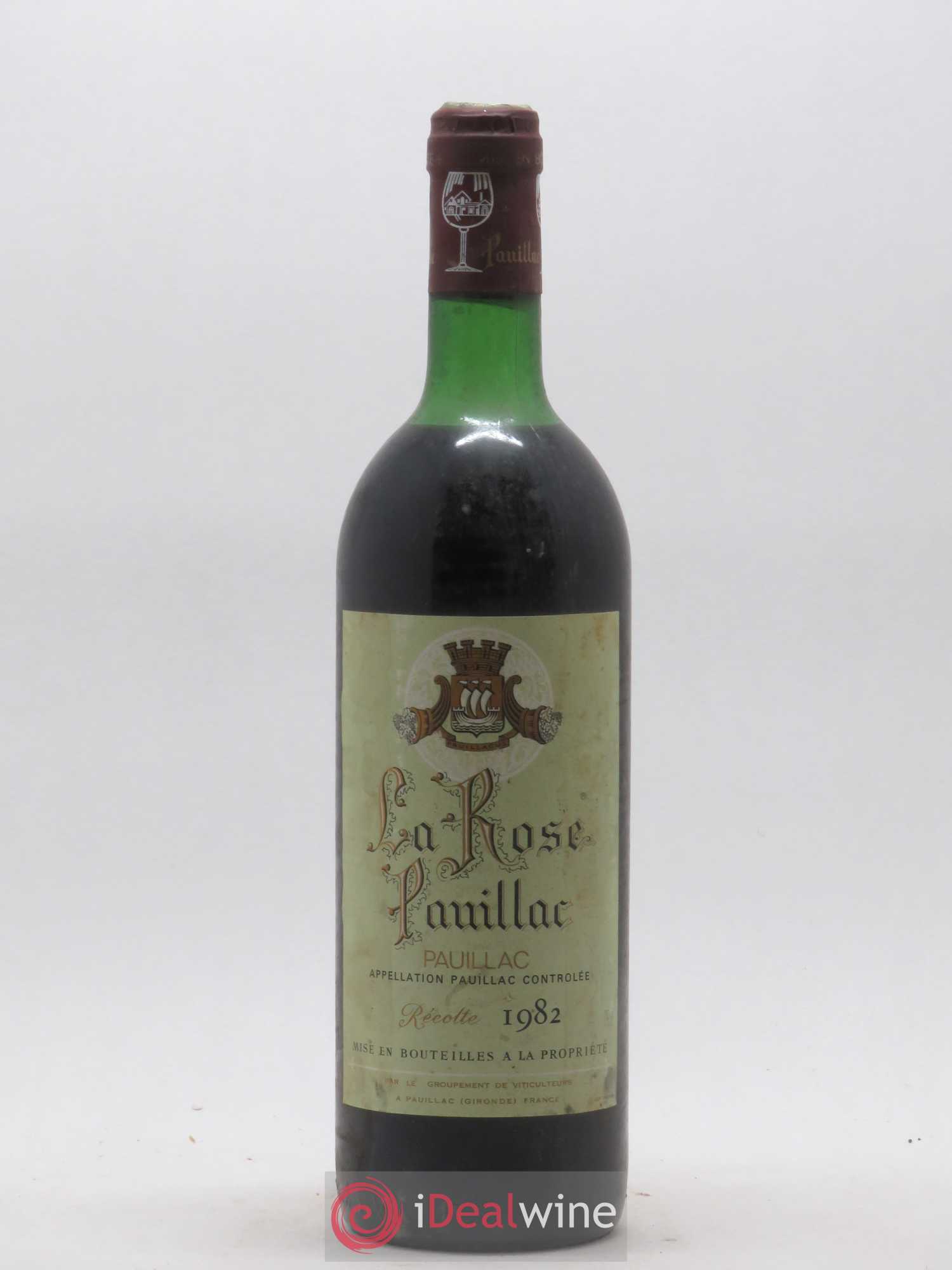 La Rose Pauillac 1982 - Lot de 1 bouteille - 0