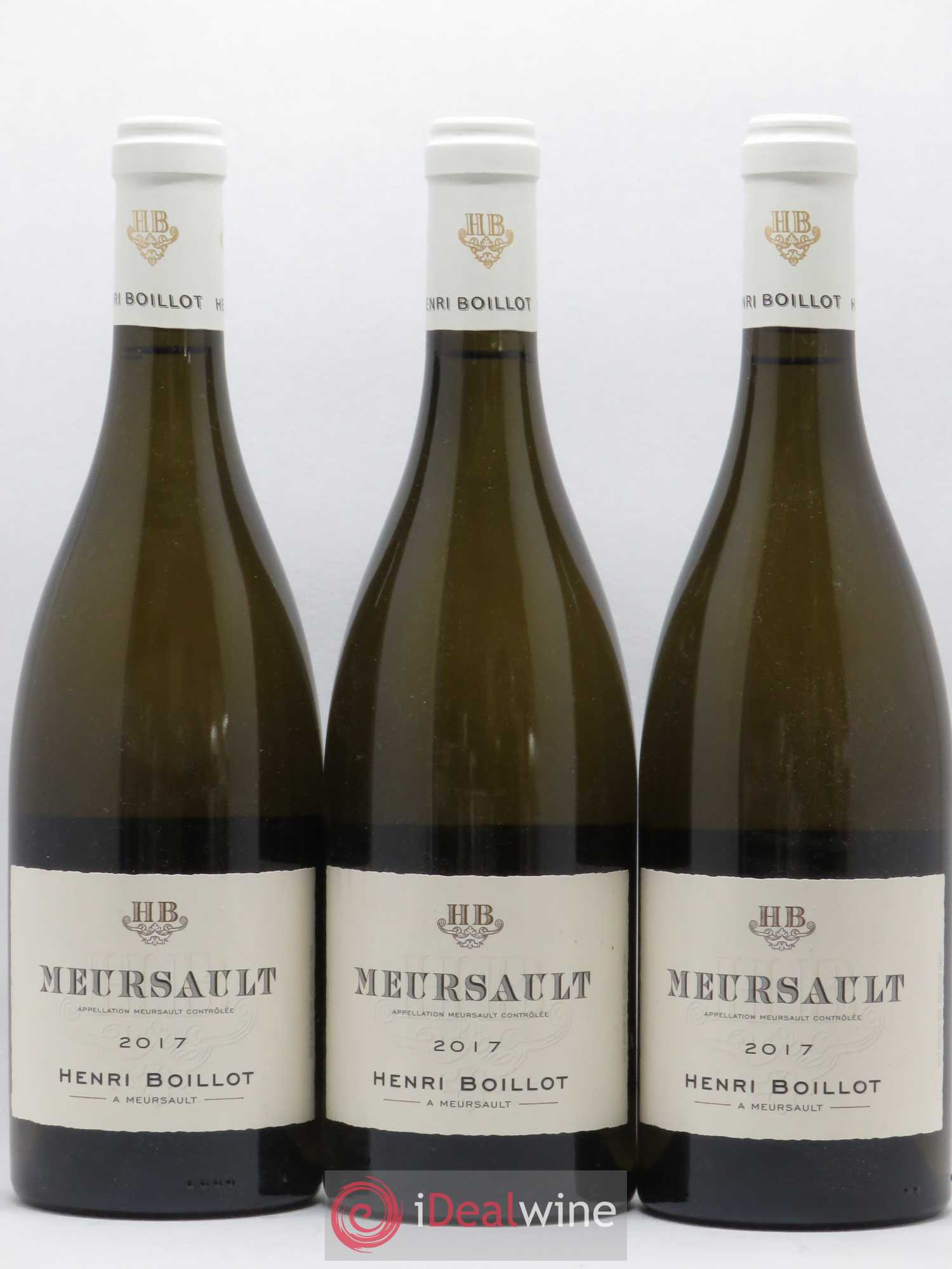 Meursault Henri Boillot (Domaine) 2017 - Lot of 3 bottles - 0