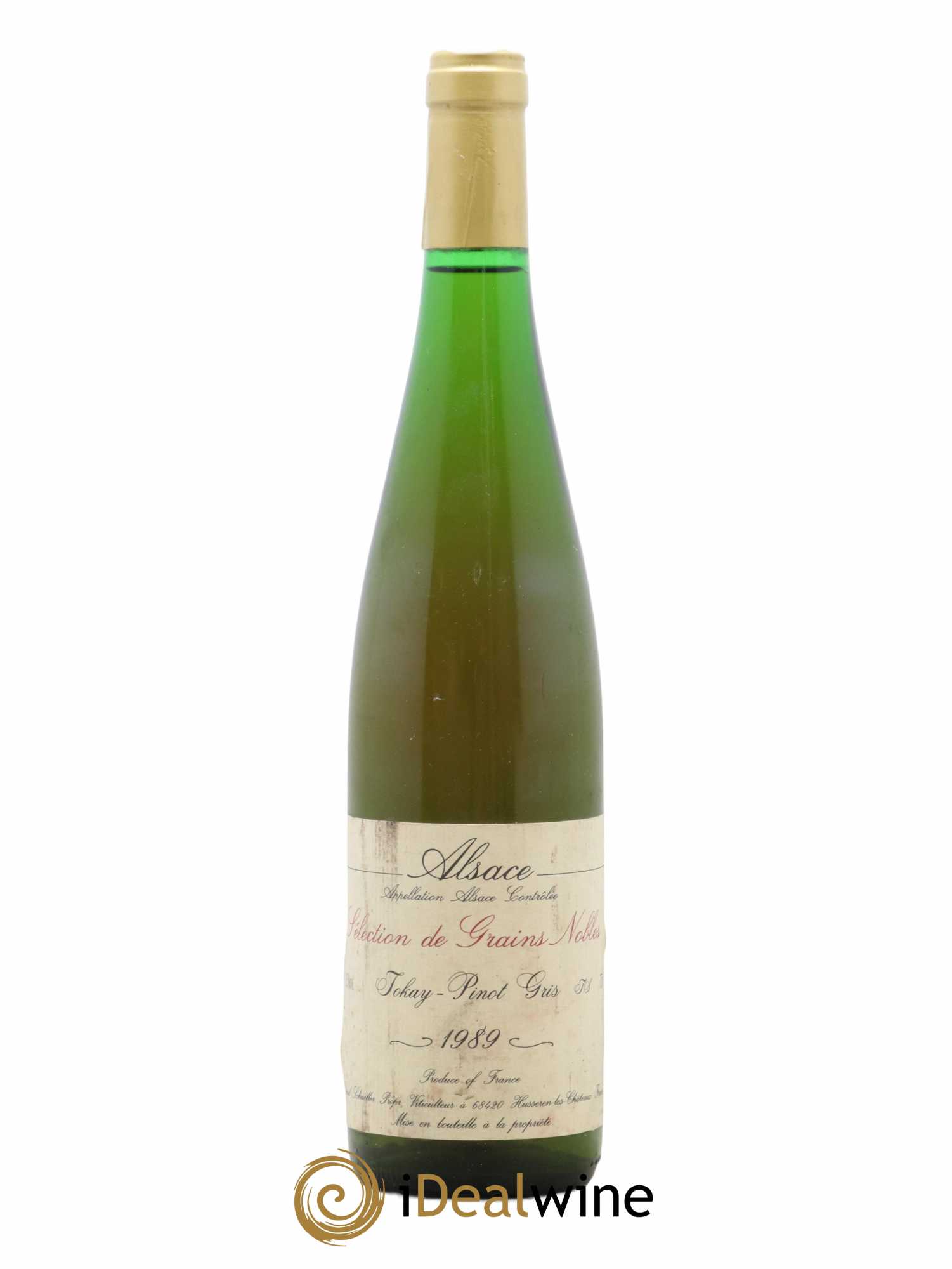 Alsace Pinot Gris Sélection de Grains Nobles Gérard Schueller 1989 - Lot de 1 bouteille - 0