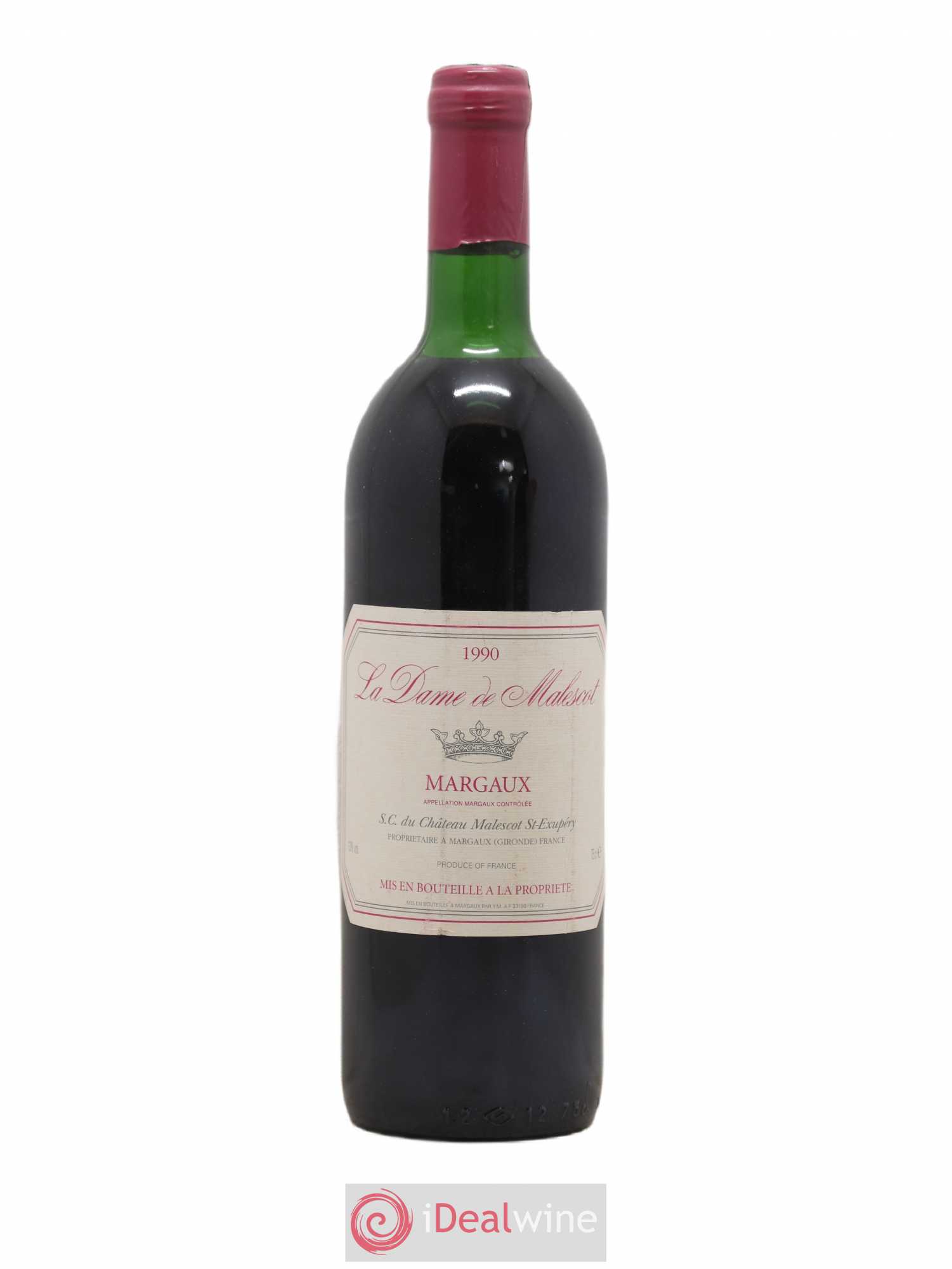 La Dame de Malescot  (no reserve) 1990 - Lot of 1 bottle - 0