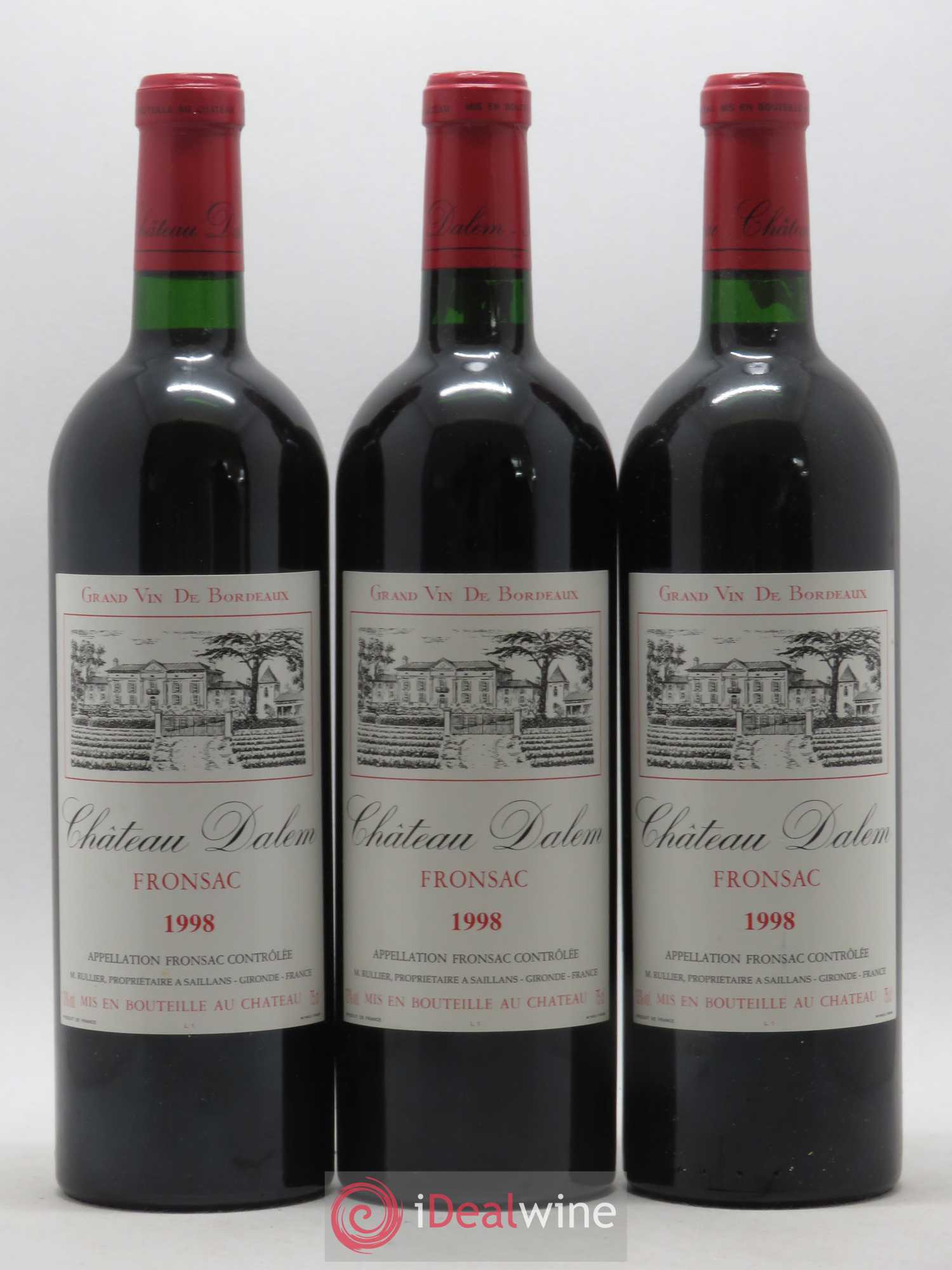 Château Dalem 1998 - Lot de 6 bouteilles - 1