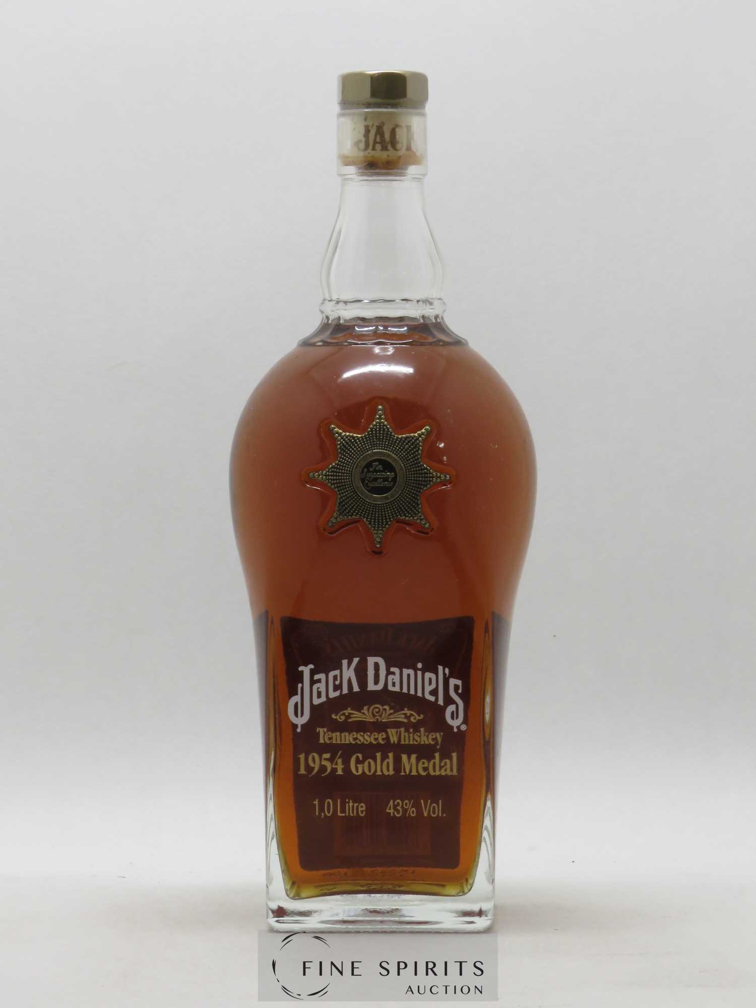 Jack Daniel's Of. Gold Medal 1954 Limited edition - Lot of 1 litre - 1