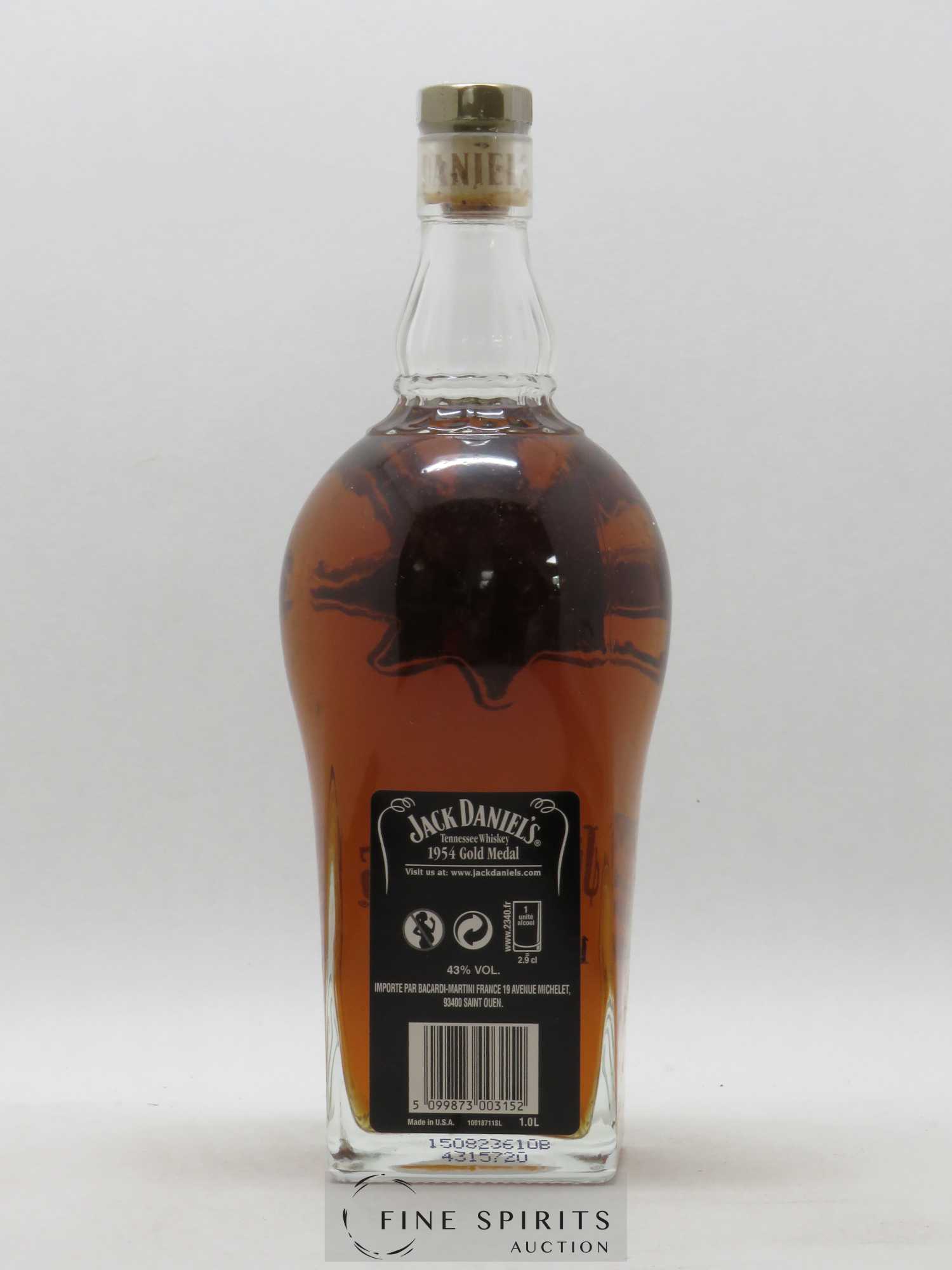 Jack Daniel's Of. Gold Medal 1954 Limited edition - Lot of 1 litre - 2