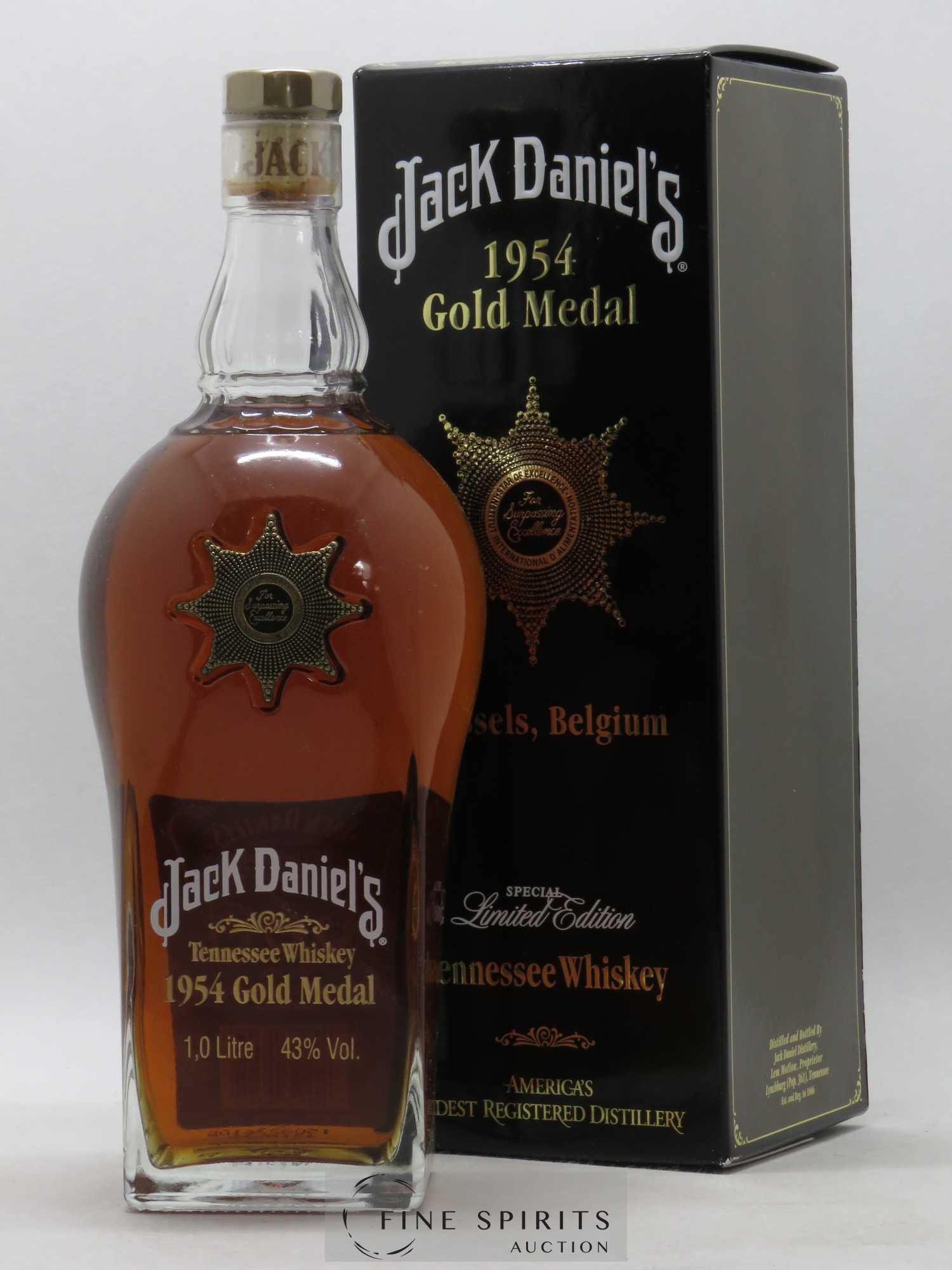 Jack Daniel's Of. Gold Medal 1954 Limited edition - Lot of 1 litre - 0