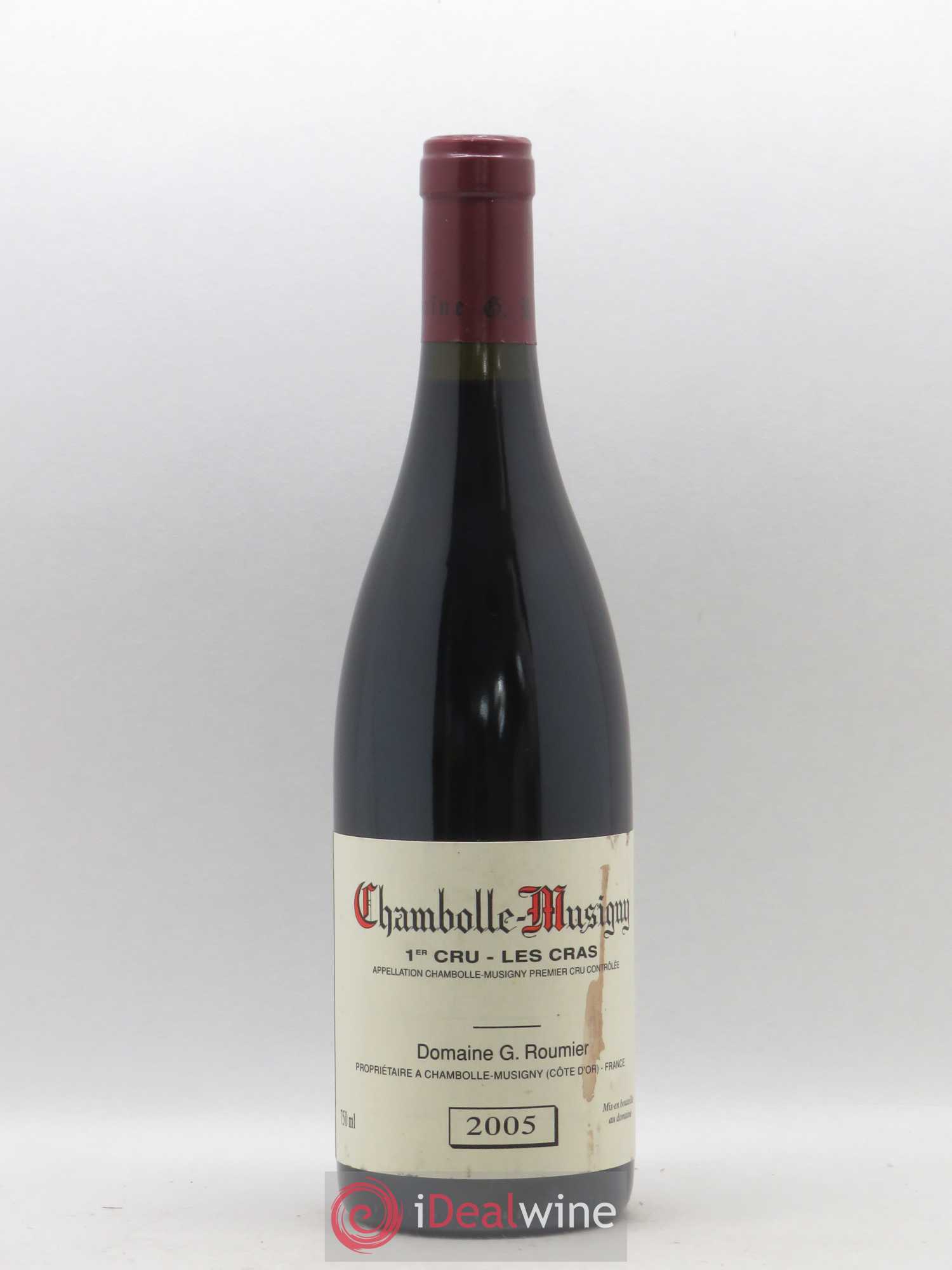 Chambolle-Musigny 1er Cru Les Cras Georges Roumier (Domaine) 2005 - Lot of 1 bottle - 0