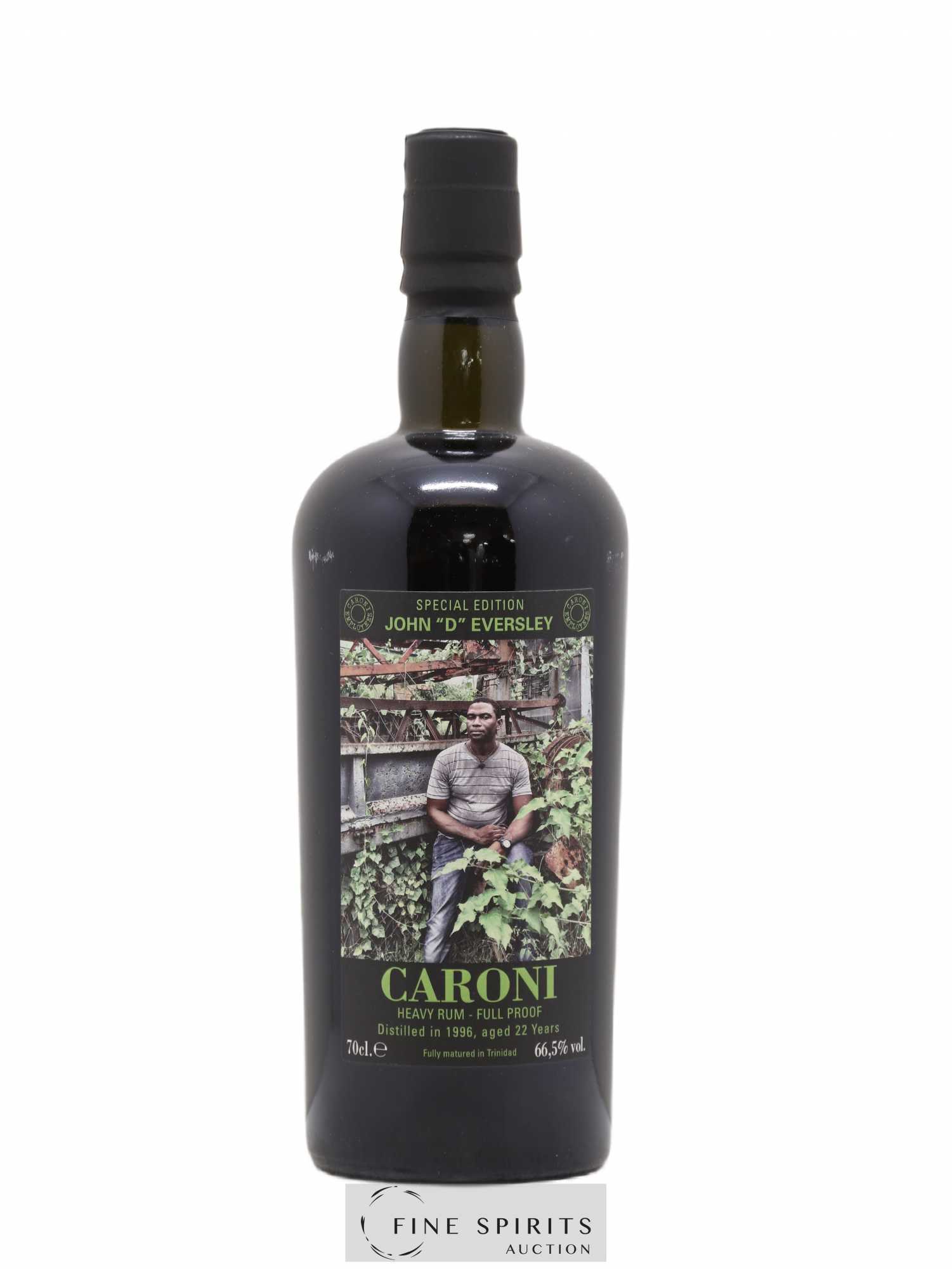 Caroni 22 years 1996 Velier Special Edition John D Eversley One of 1192 - bottled 2018 Employee Serie - Lot of 1 bottle - 1