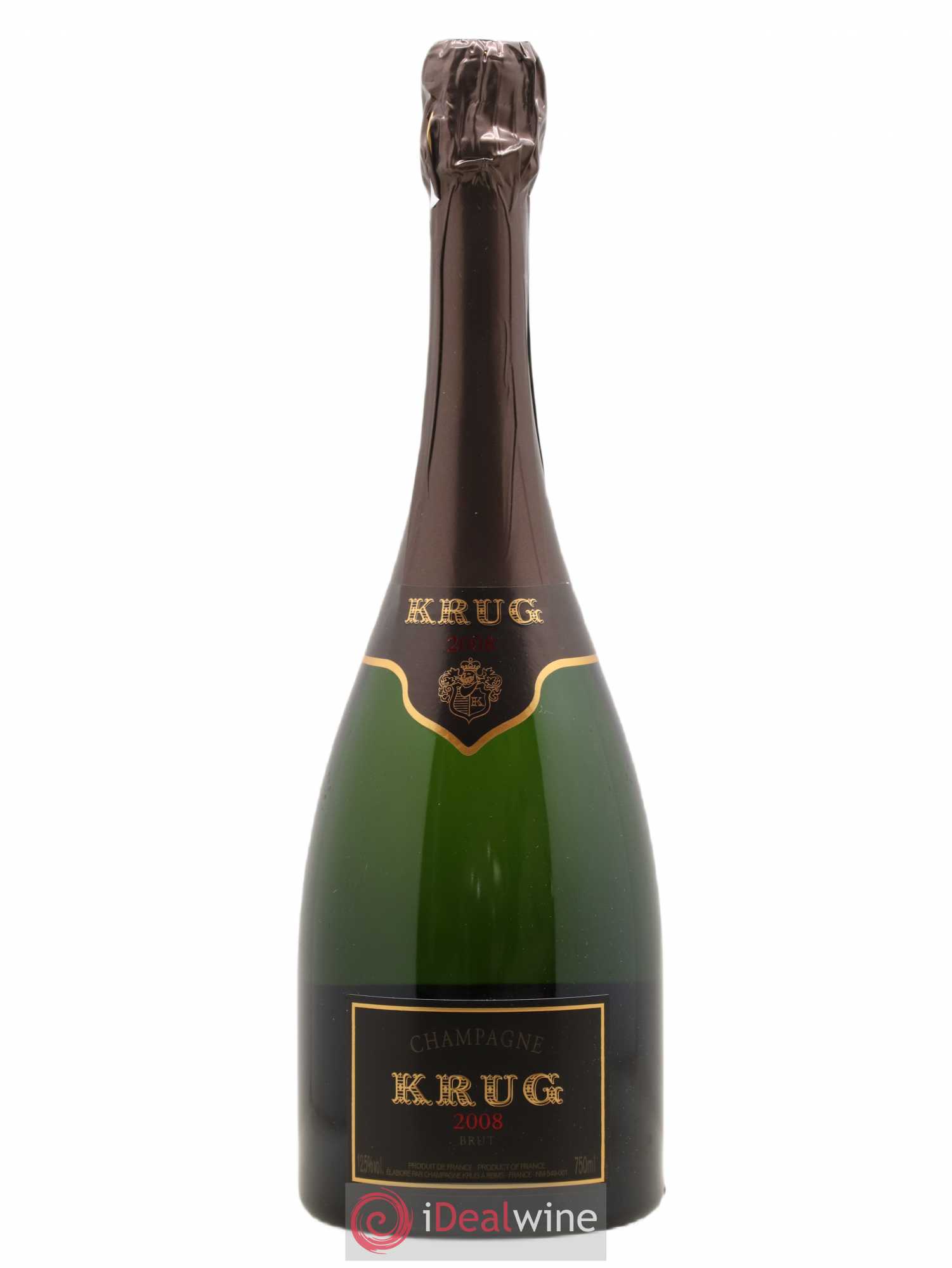 Vintage Krug 2008 - Lot of 1 bottle - 0