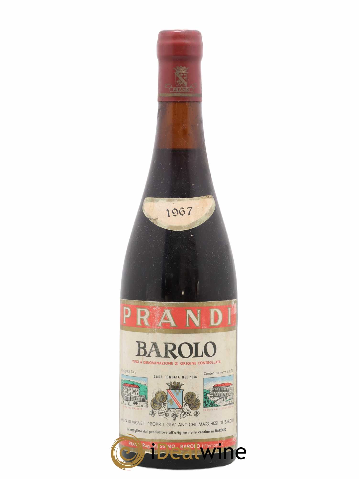 Barolo DOCG Prandi 1967 - Lot de 1 bouteille - 0