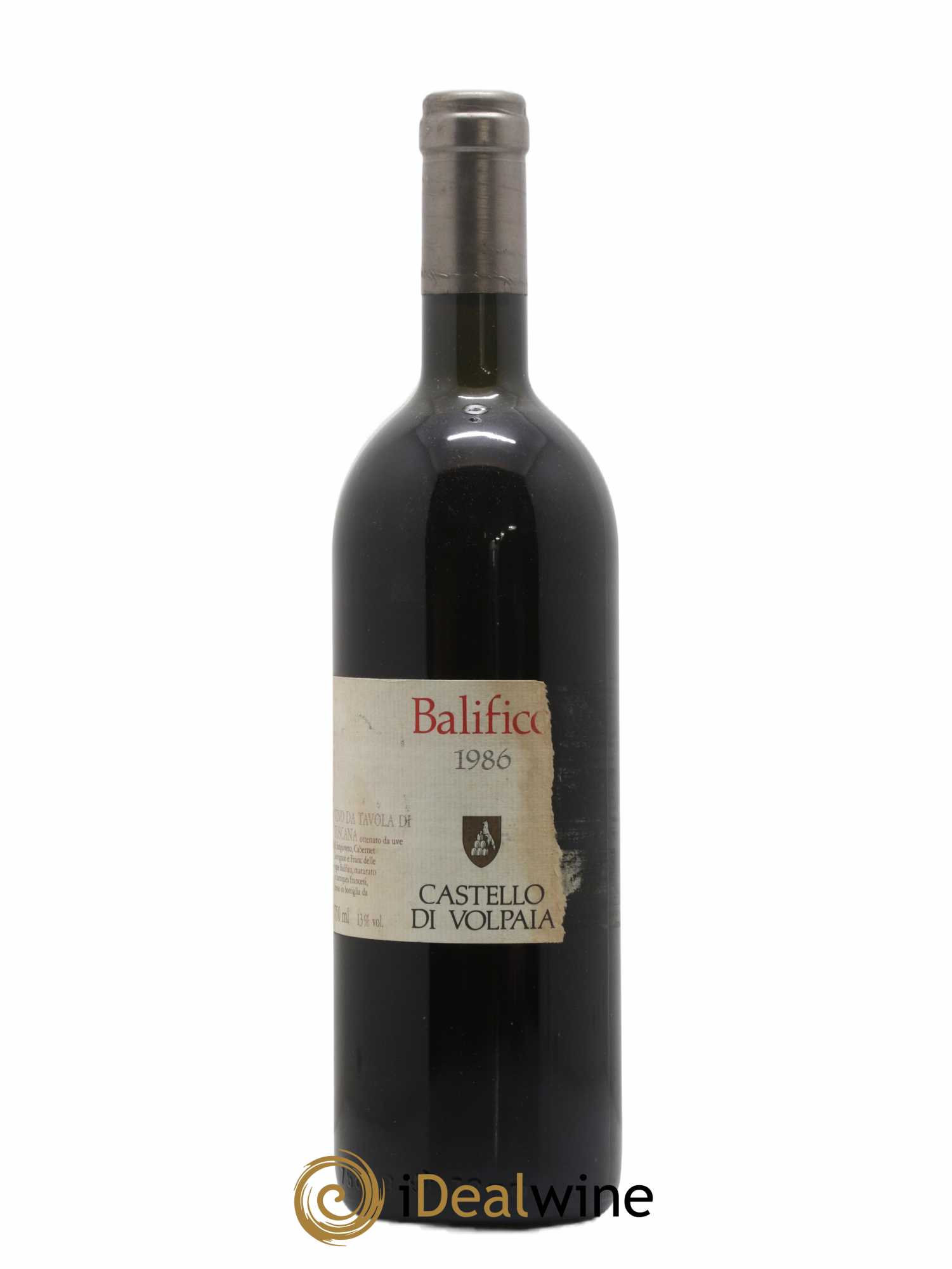 Chianti DOCG Balifico Castello di Volpaia 1986 - Lot de 1 bouteille - 0