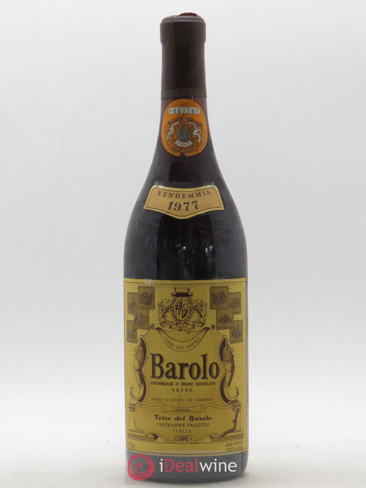 Barolo DOCG Terre del Barolo Castiglione Falletto 1977 - Lot of 1 bottle - 0