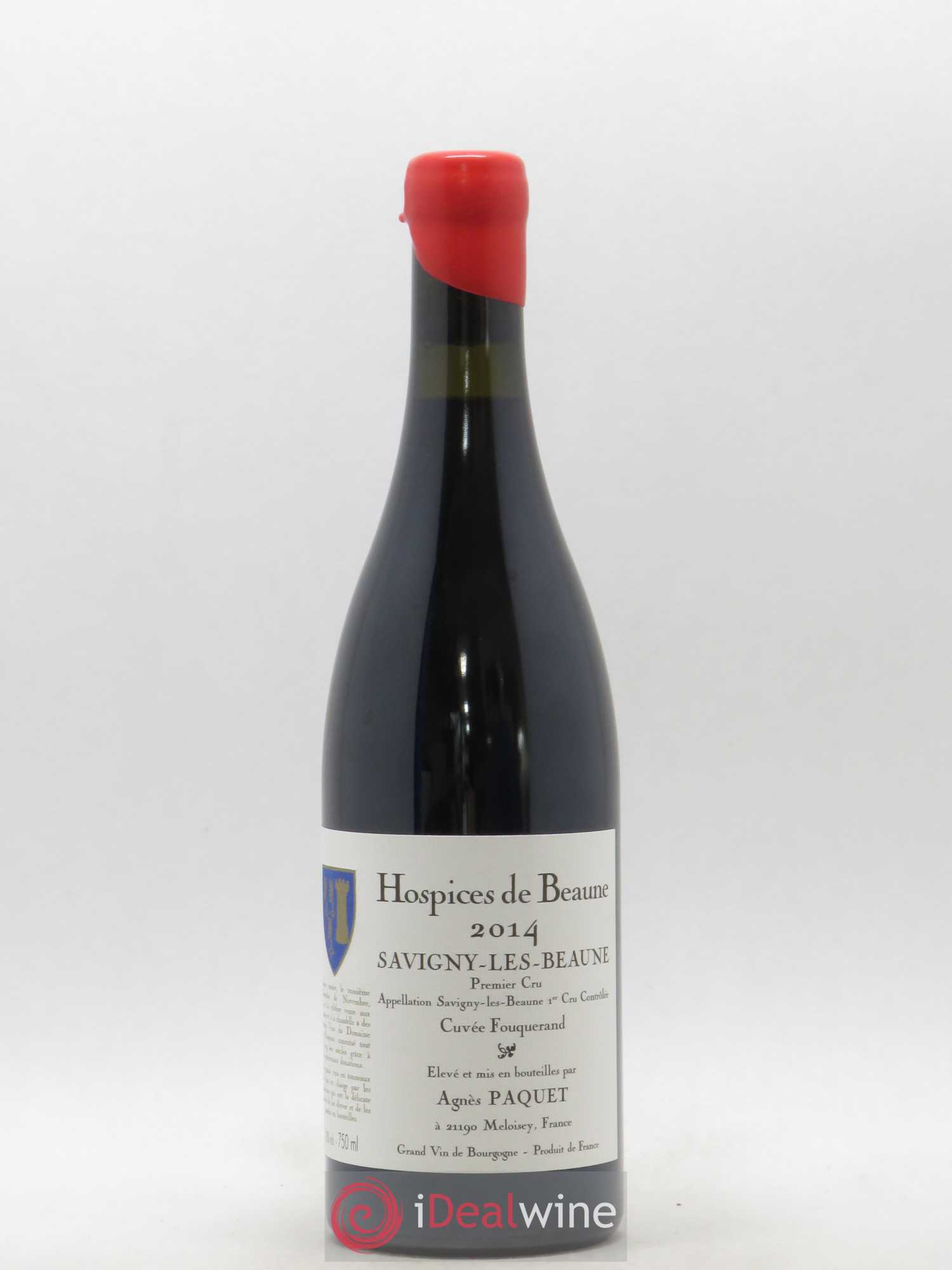 Savigny-lès-Beaune 1er Cru Cuvée Fouquerand Hospices de Beaune Agnès Paquet 2014 - Lot de 1 bouteille - 0