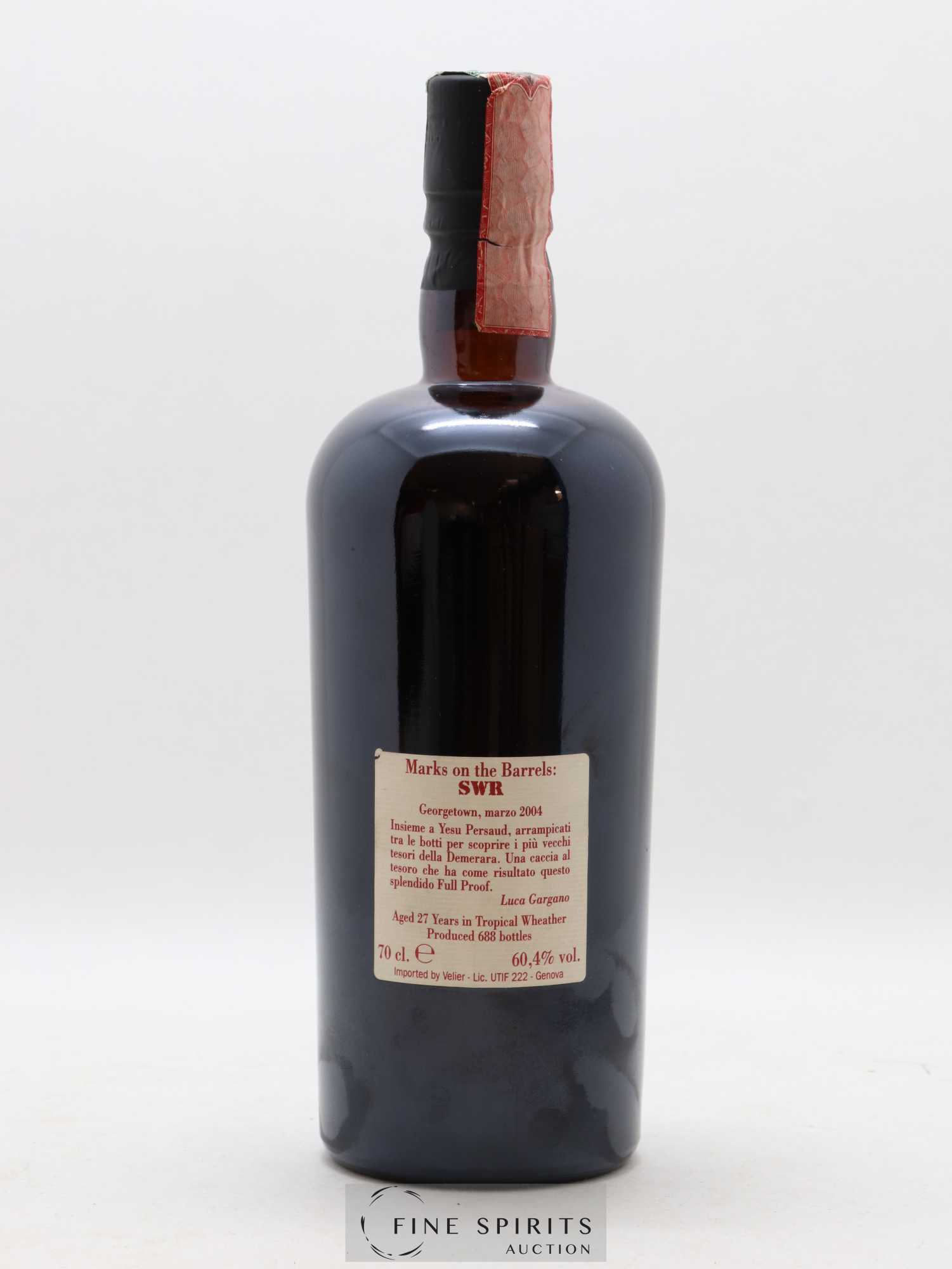 Skeldon 27 years 1978 Velier Full Proof Barrels SWR - bottled in 2005 - Lot of 1 bottle - 2