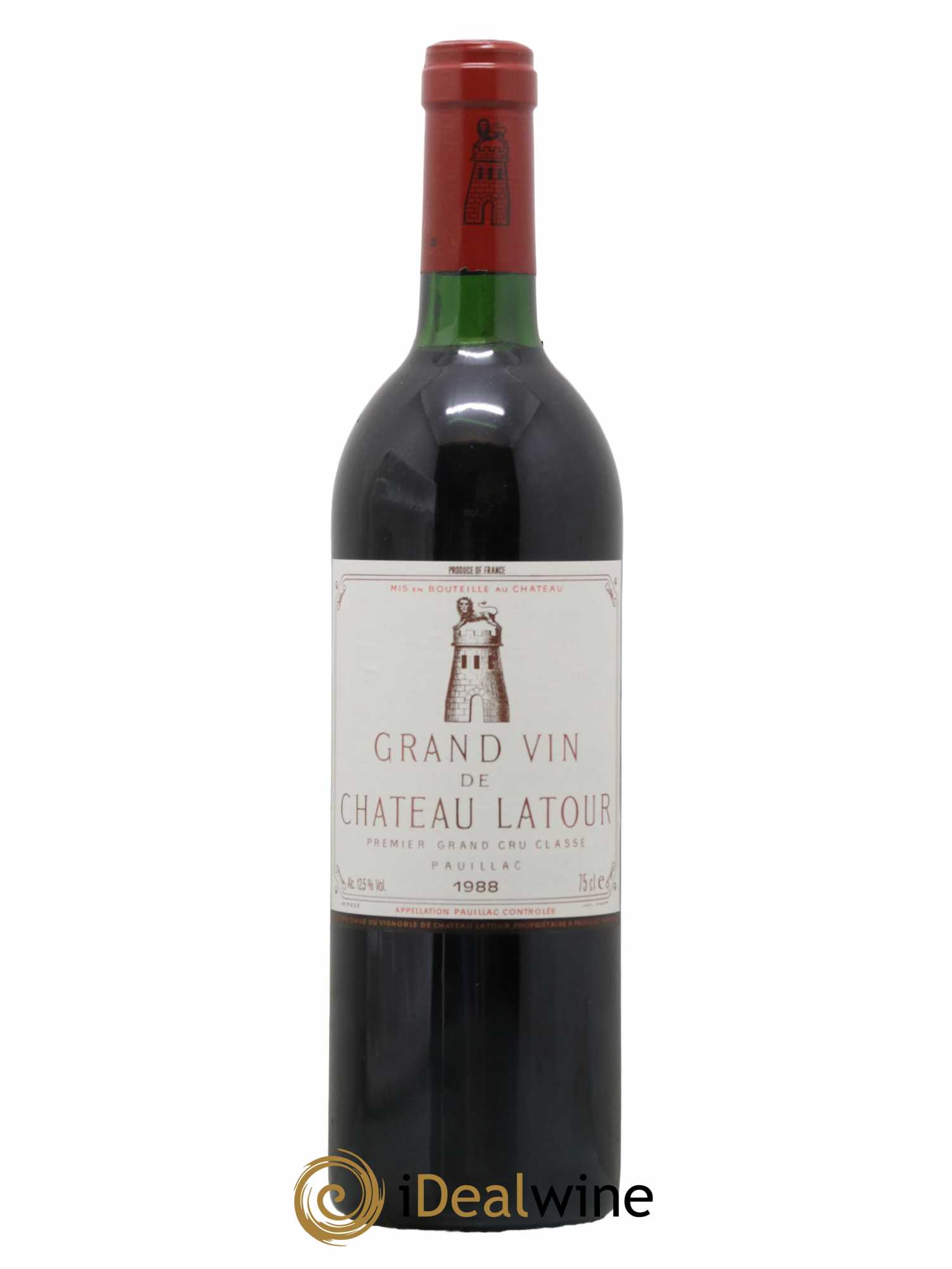 Château Latour 1er Grand Cru Classé  1988 - Lot de 1 bouteille - 0