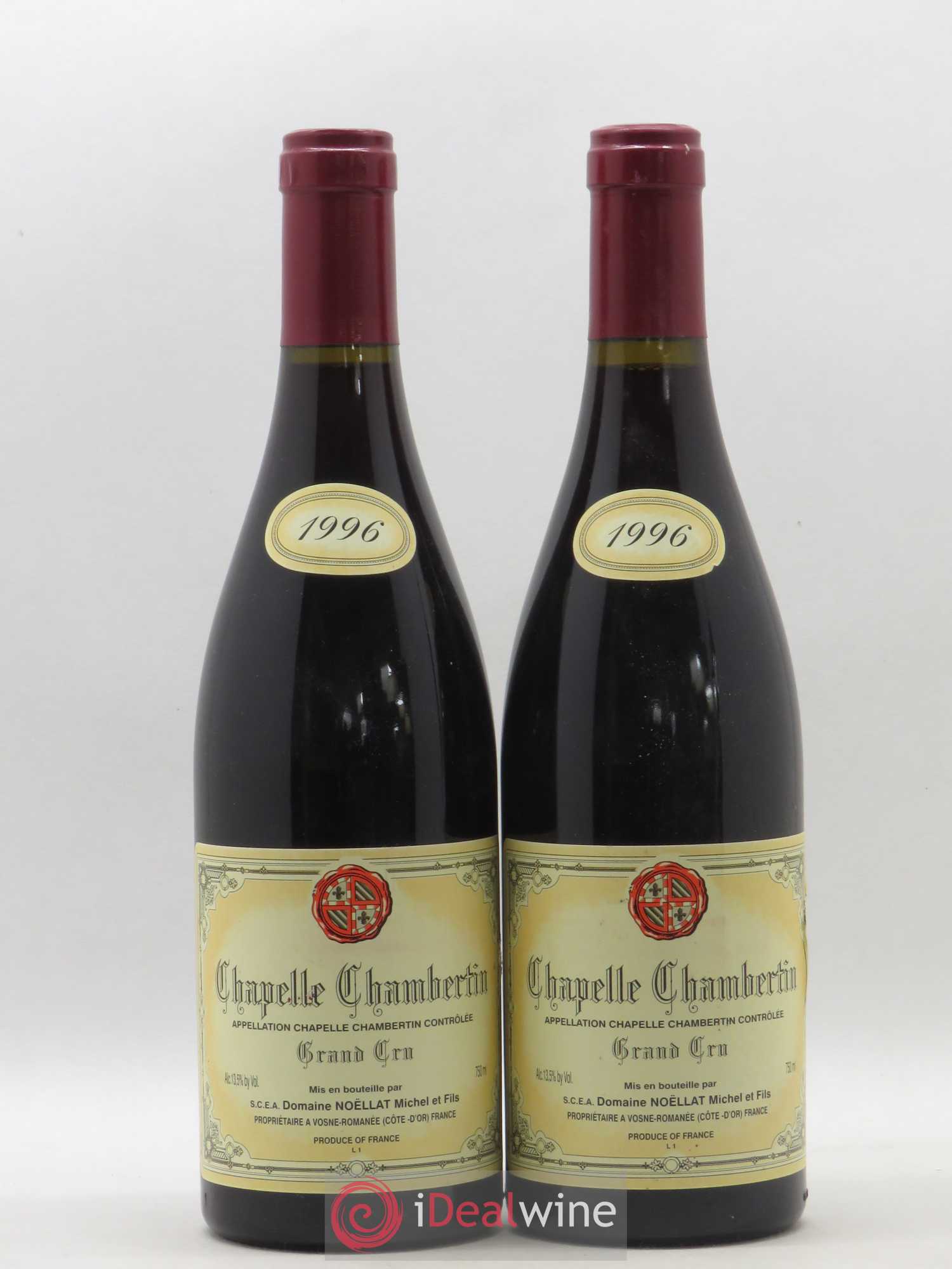 Chapelle-Chambertin Grand Cru Michel Noëllat 1996 - Lot of 2 bottles - 0