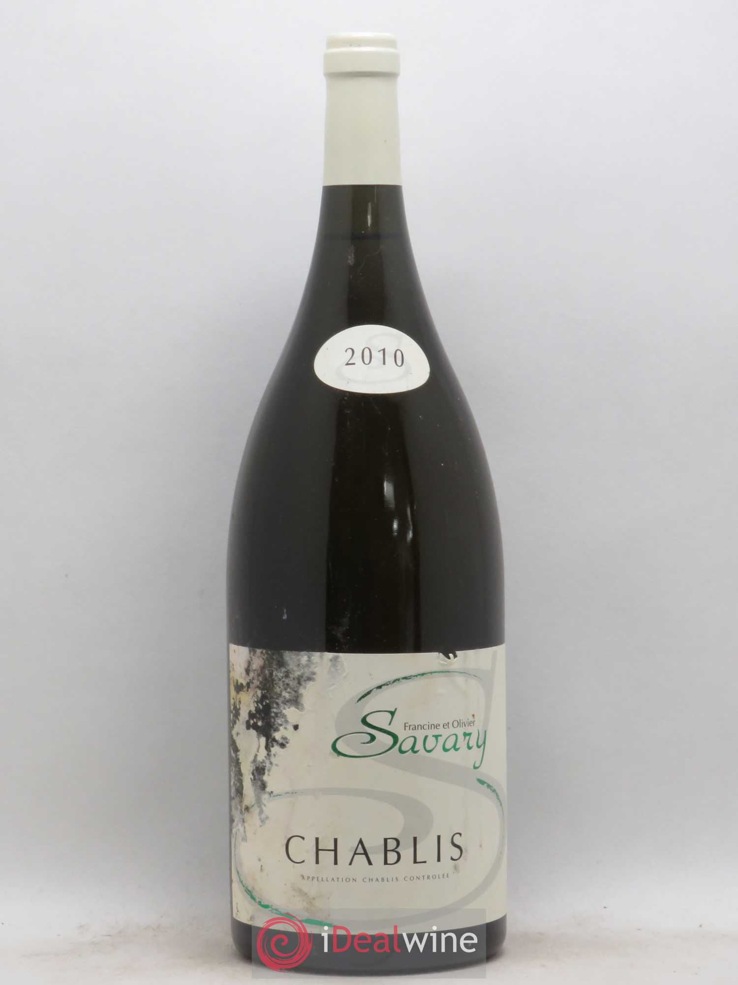 Chablis Domaine Savary 2010 - Lot of 1 magnum - 0